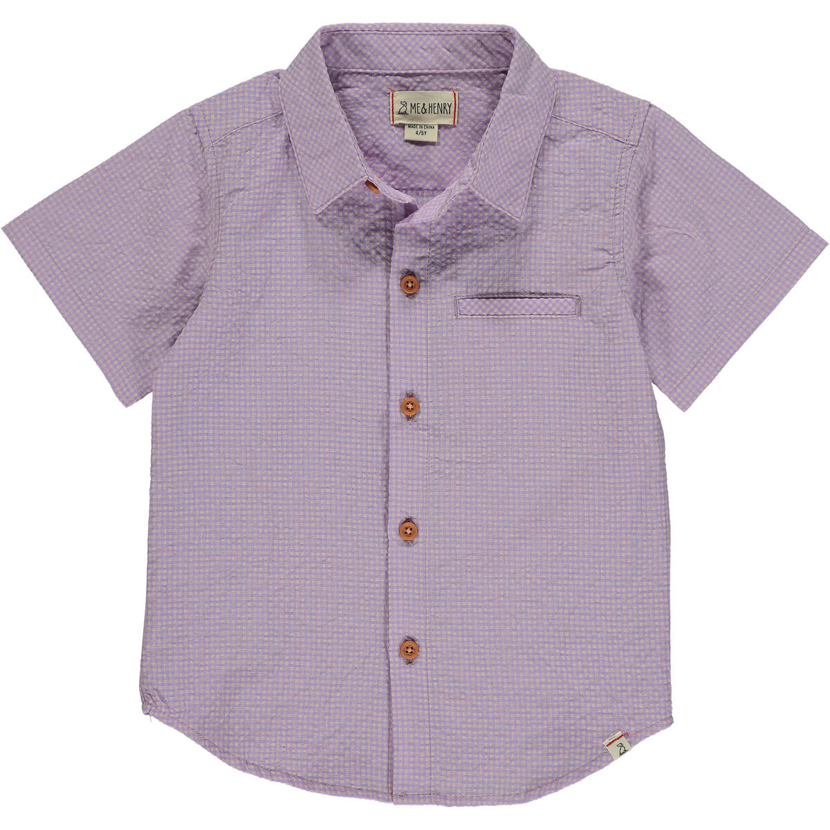 NEWPORT // Lilac/pink plaid // Henry & Me