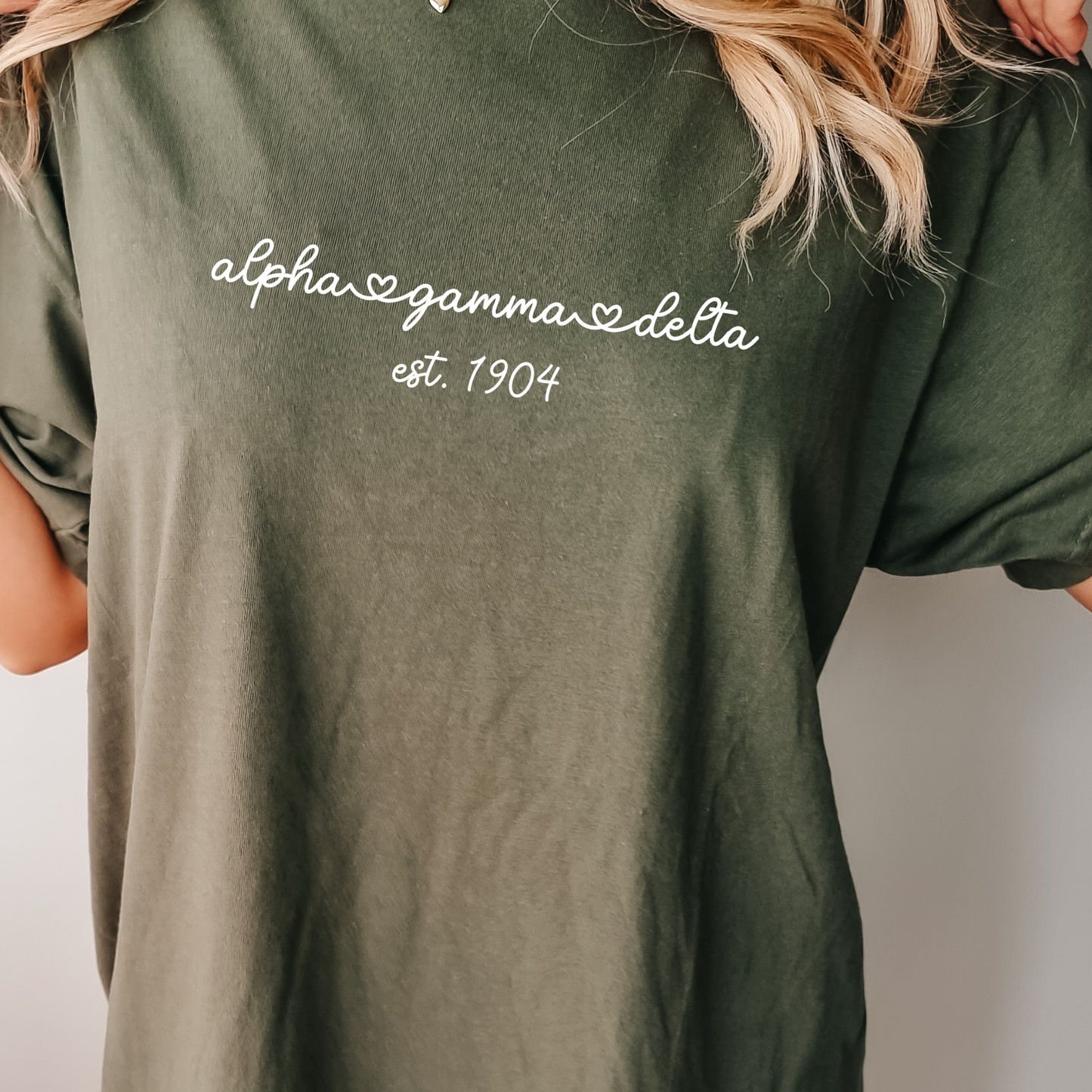 Alpha Gamma Delta Sorority T-shirt