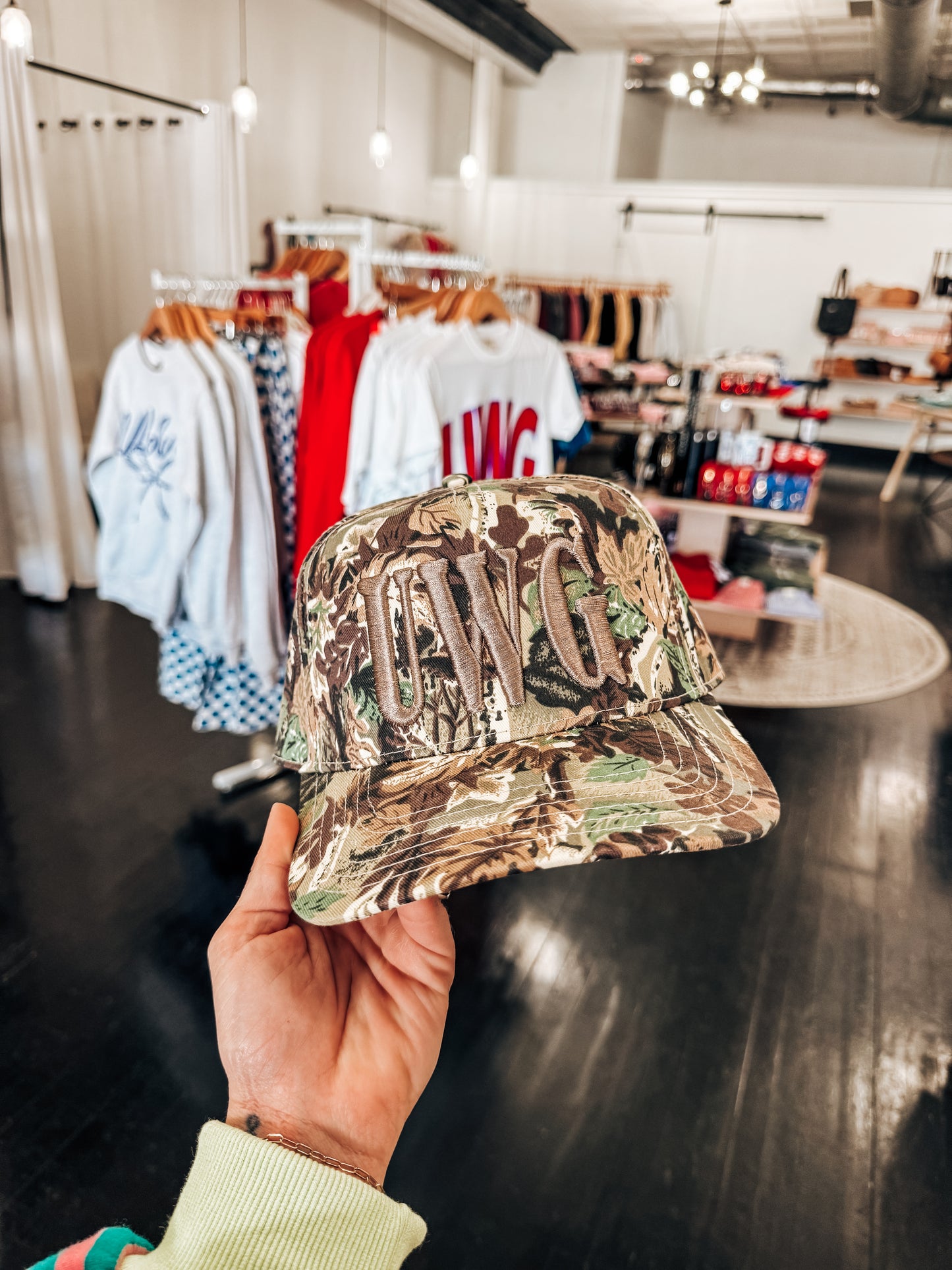 UWG camo hat
