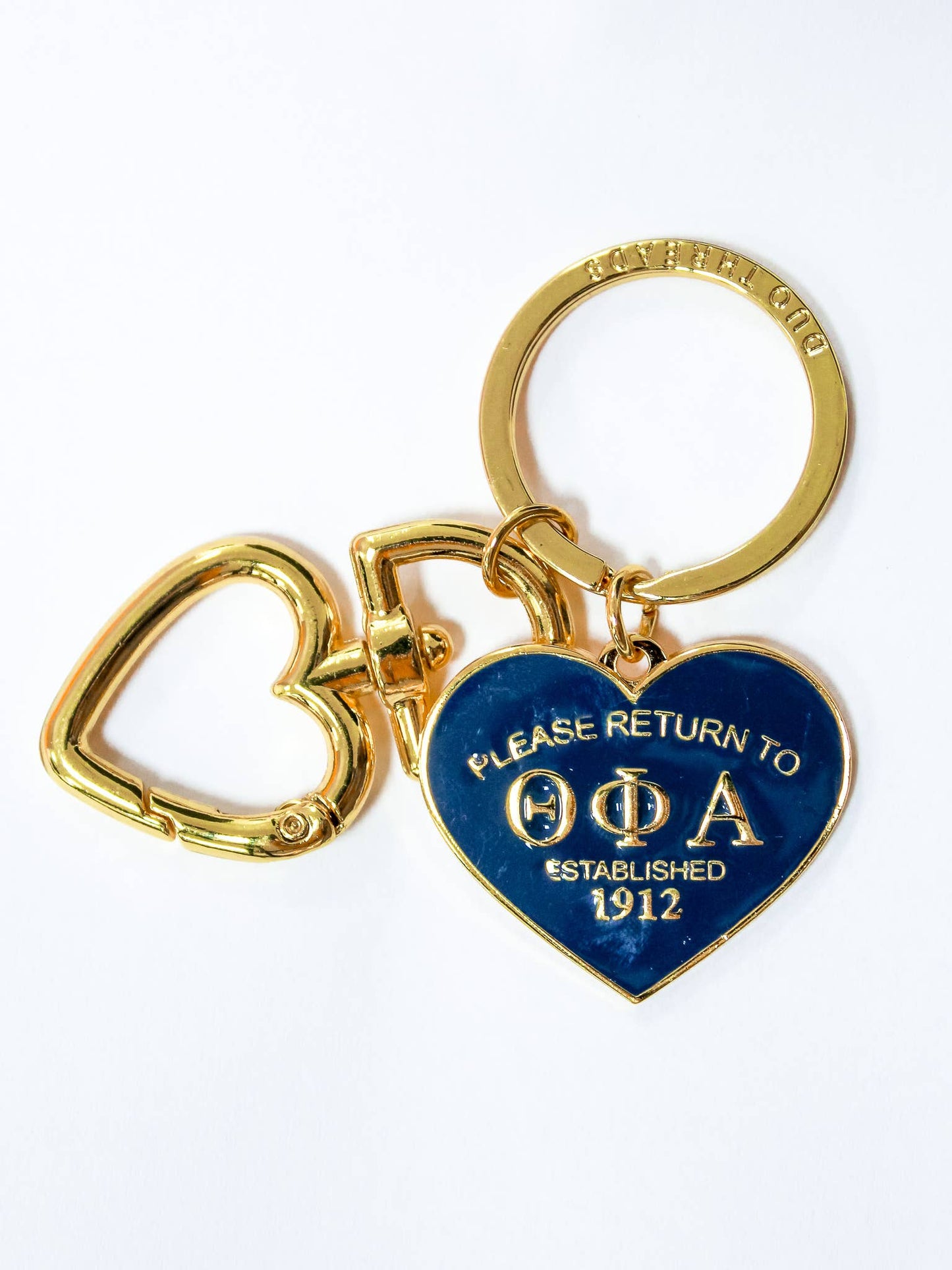 Please Return Sorority Key Ring