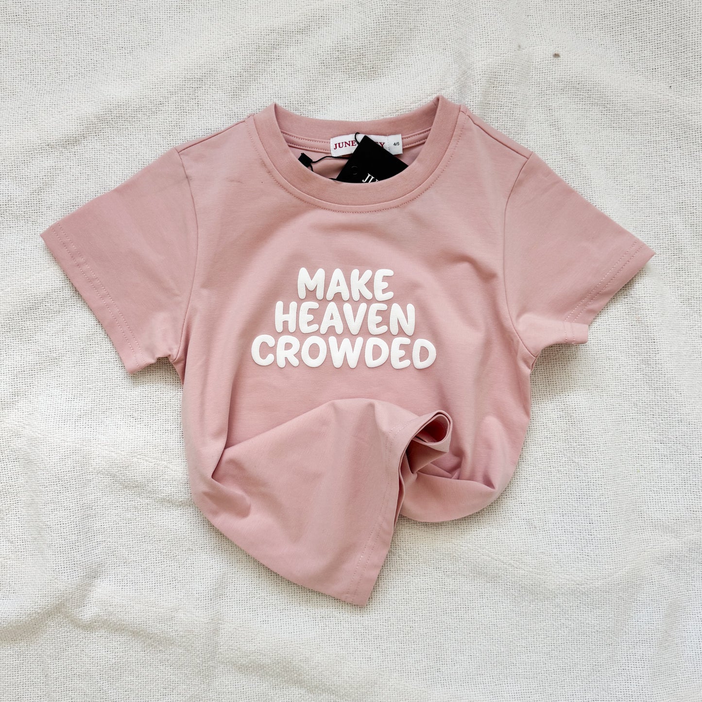 MAKE HEAVEN CROWDED (pink)