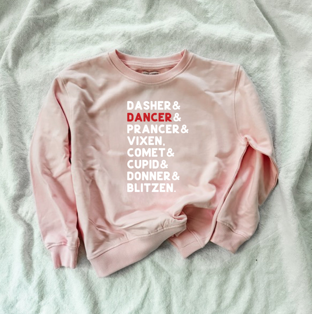 DANCER. sweatshirt (pink)