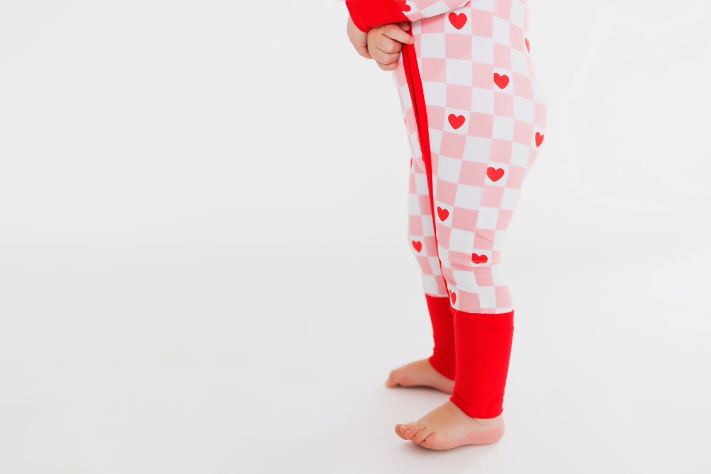 CHECKERED LOVE Pajamas one piece