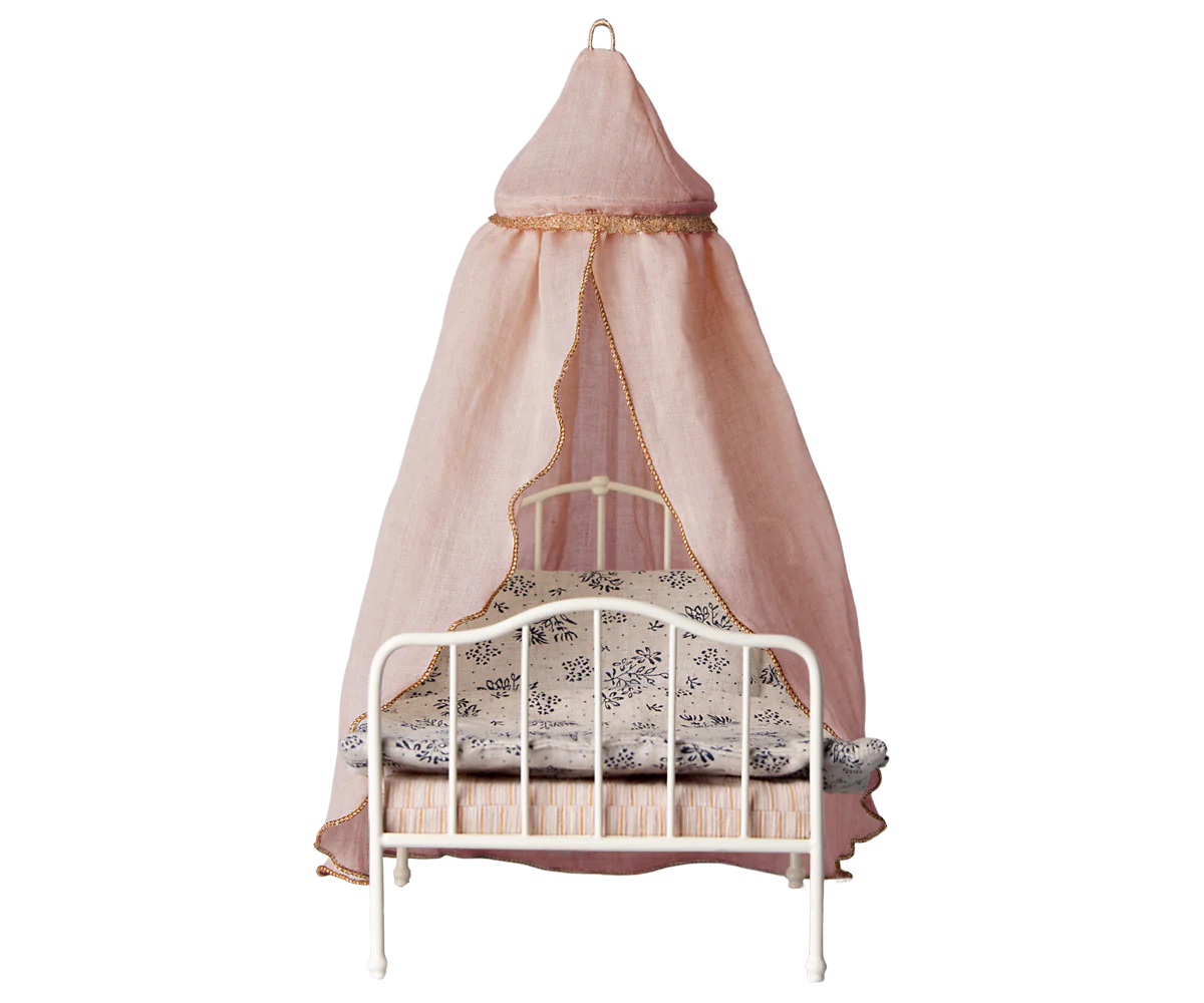 Miniature bed canopy - Rose