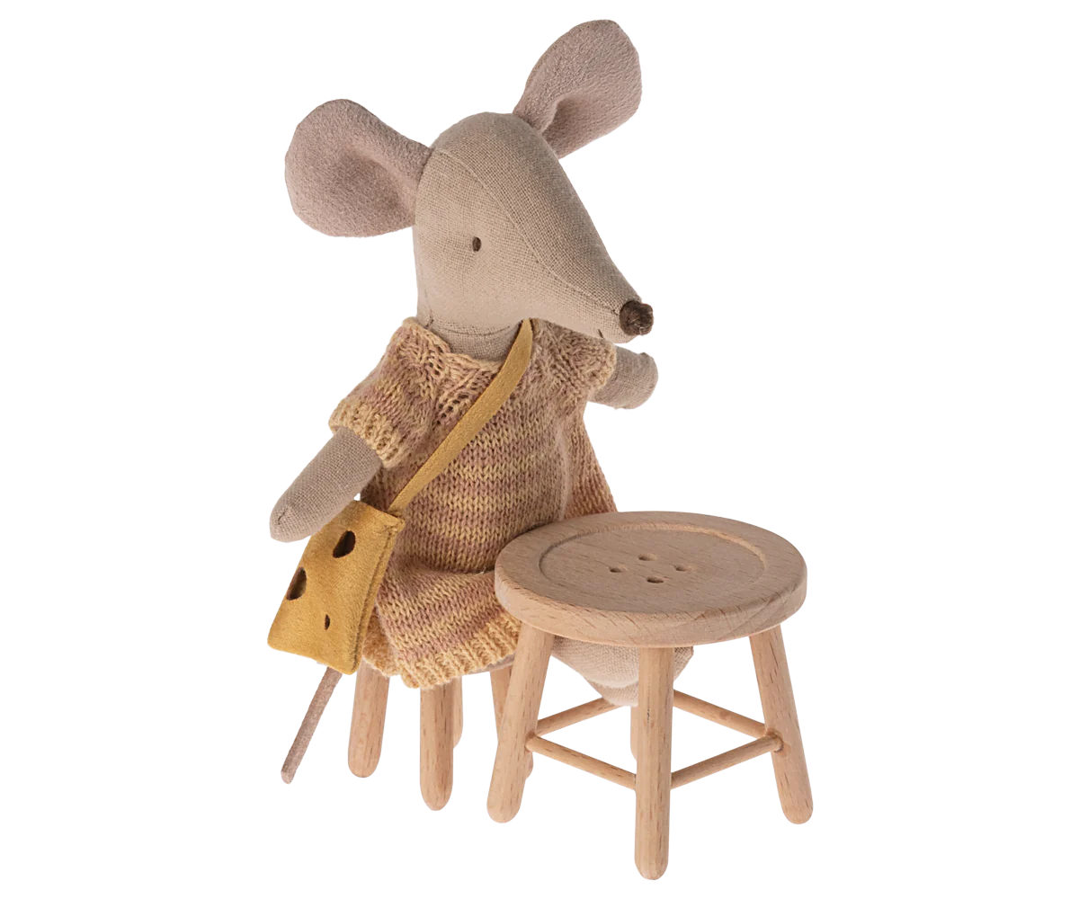 Table and stool set, Mouse
