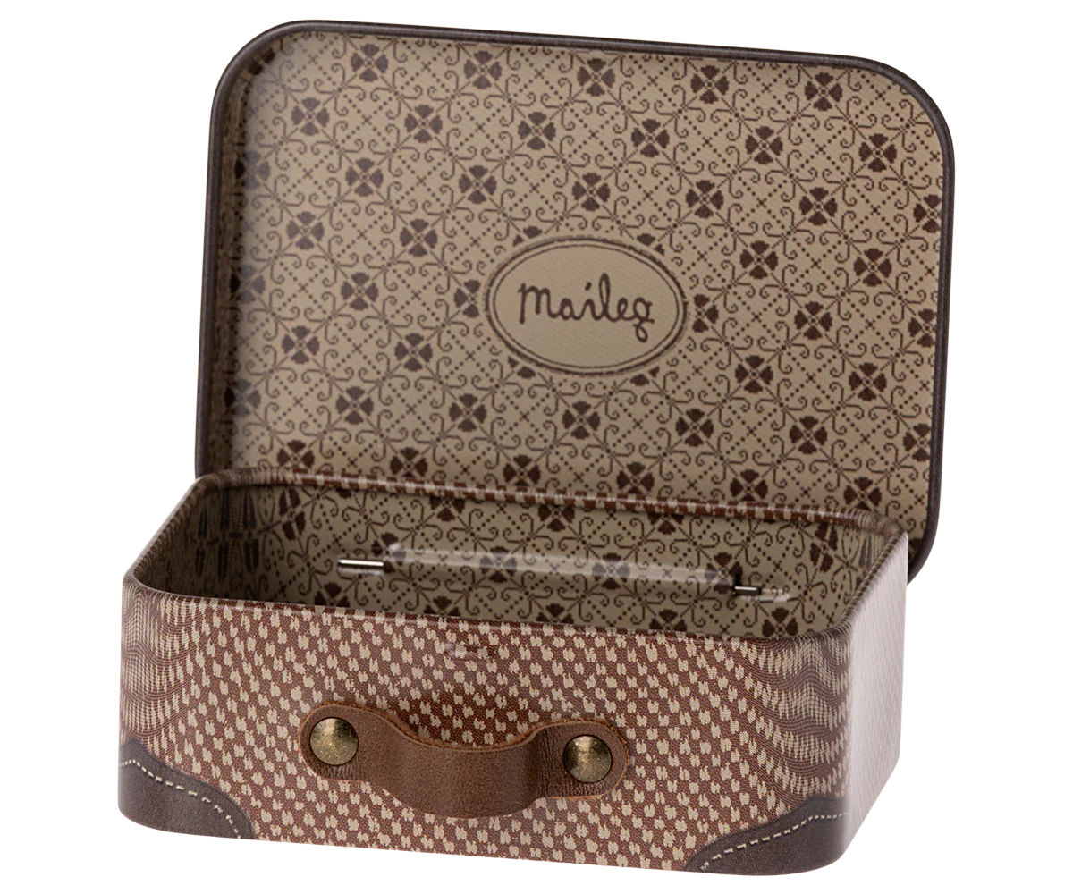 Suitcase, Micro - Brown