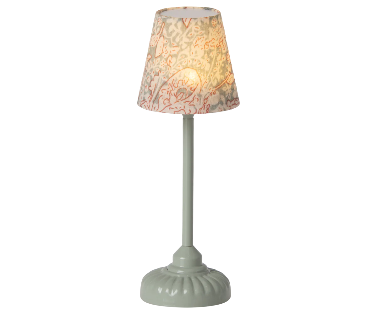 Vintage floor lamp, mouse - mint