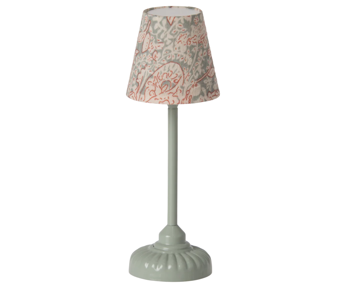 Vintage floor lamp, mouse - mint