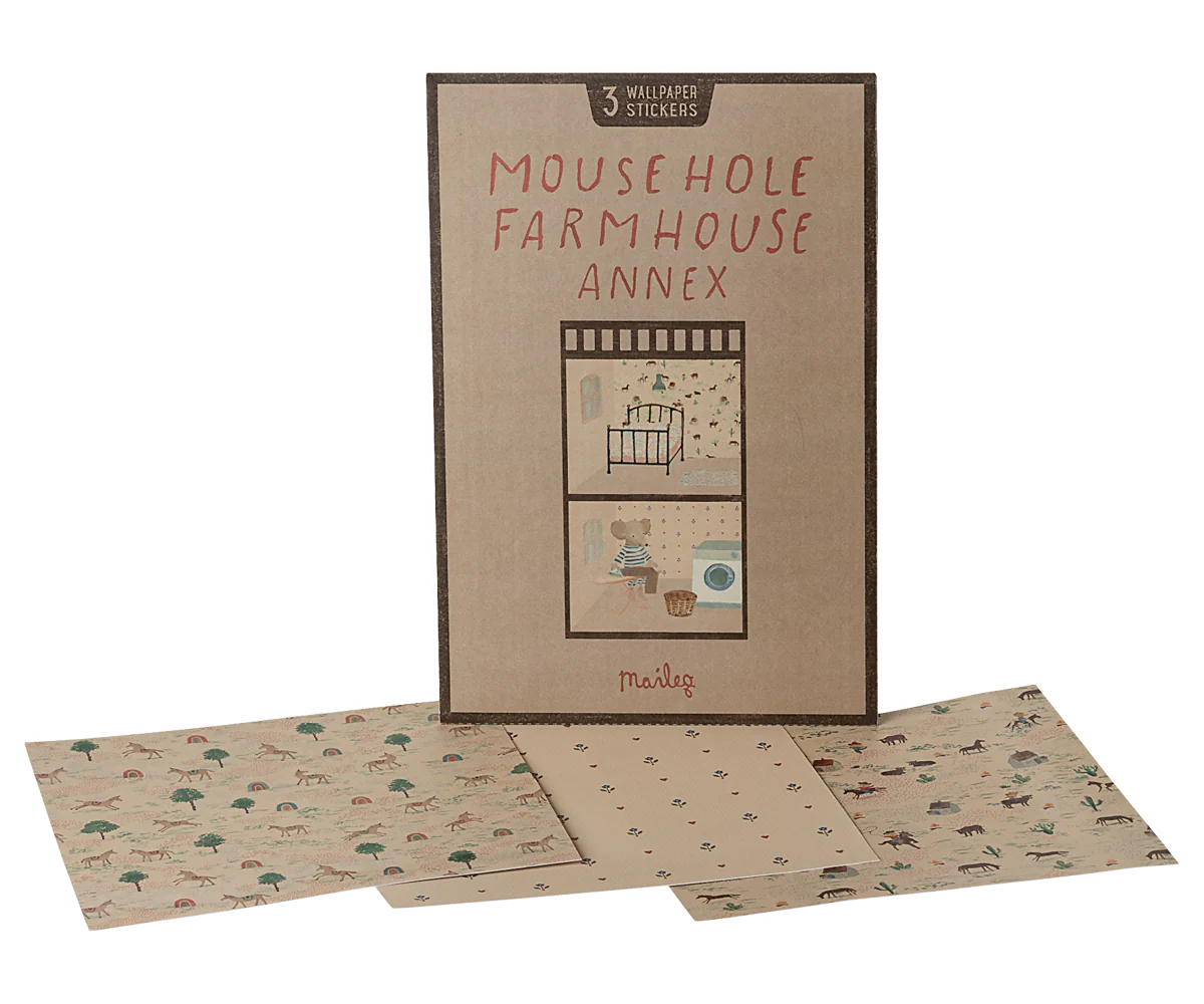 Wallpaper, mouse hole Farmhouse - Annex