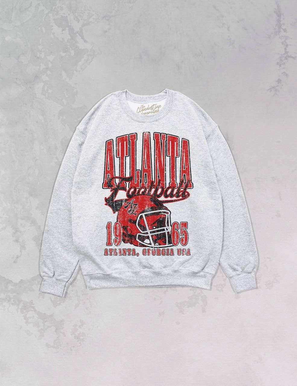 90's Atlanta Football Oversized 90's Sweatshirt
