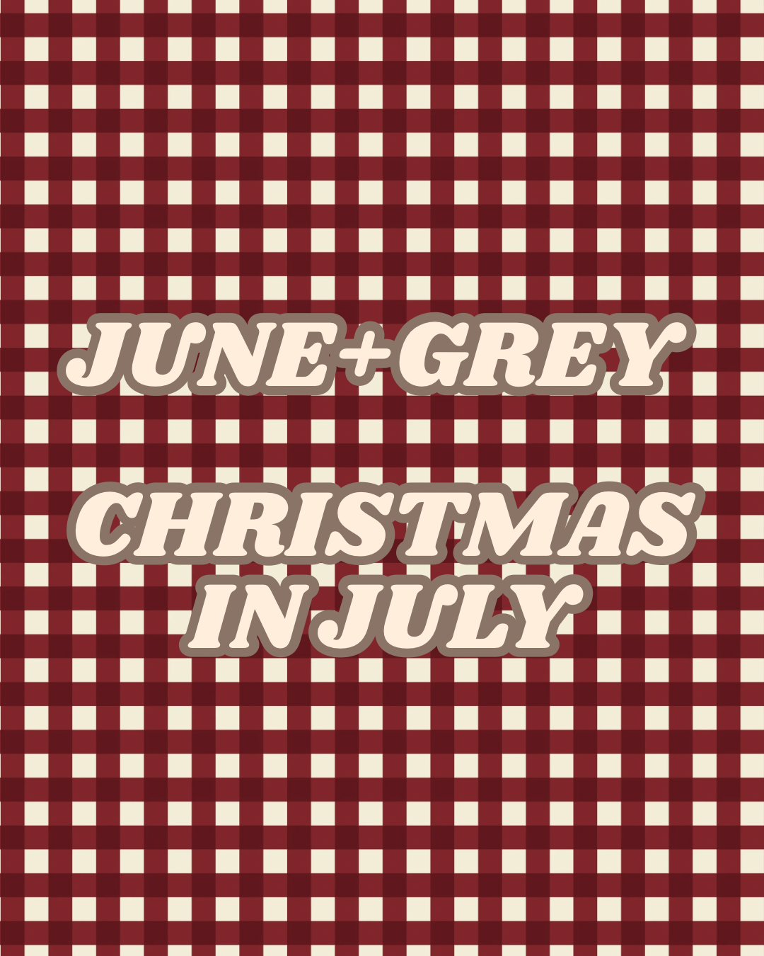 CHRISTMAS PLAID bamboo pajamas