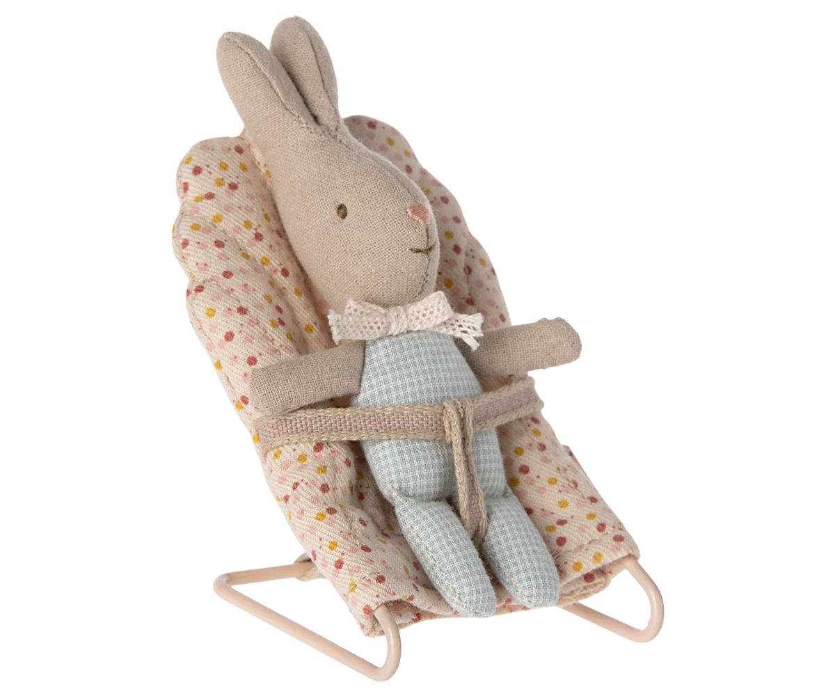 Rabbit, My- Light blue check