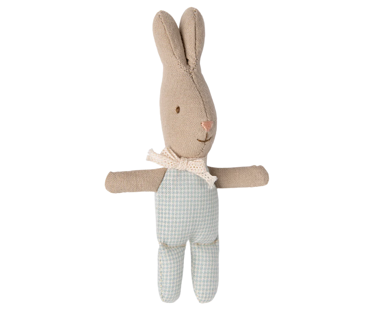 Rabbit, My- Light blue check