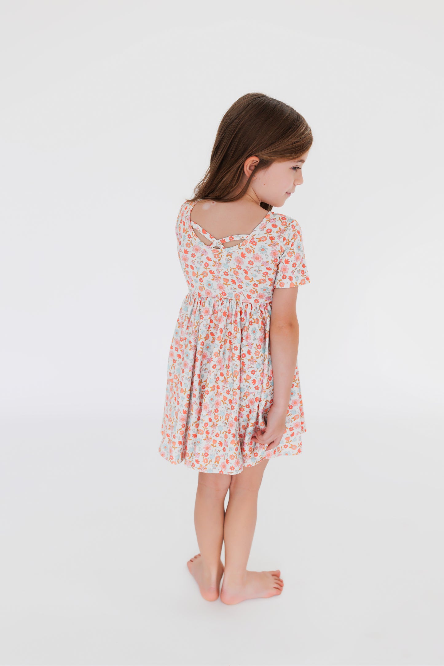 flower garden twirl dress