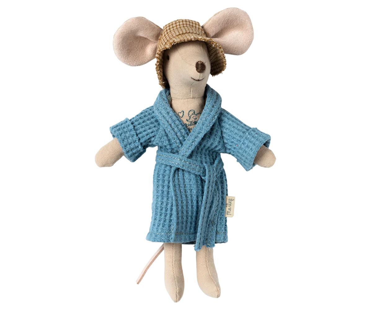 Bathrobe- Dusty blue