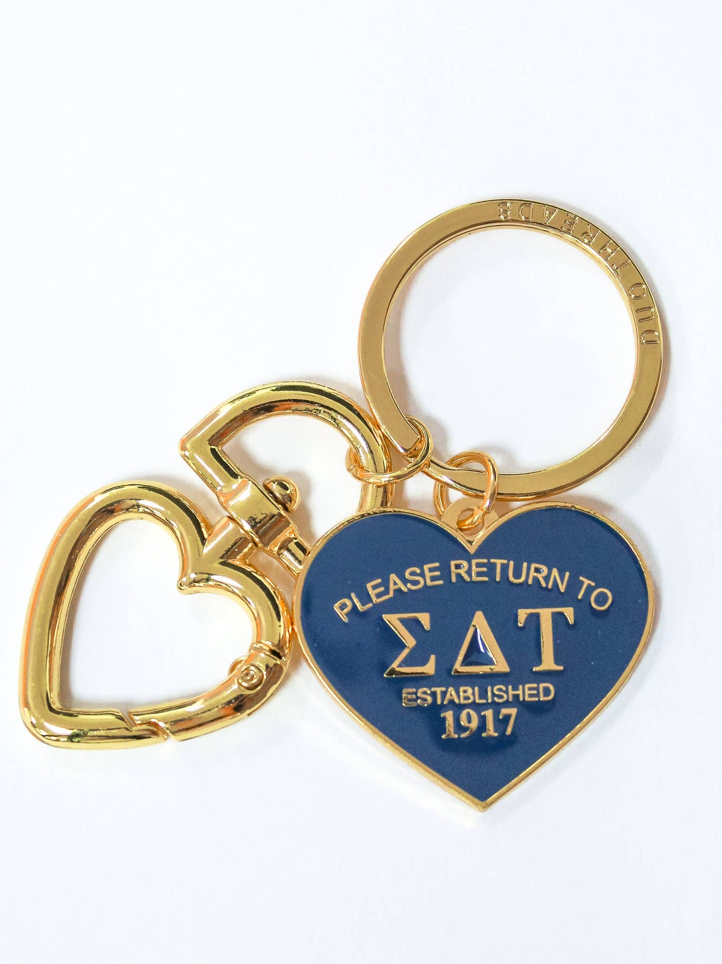 Please Return Sorority Key Ring