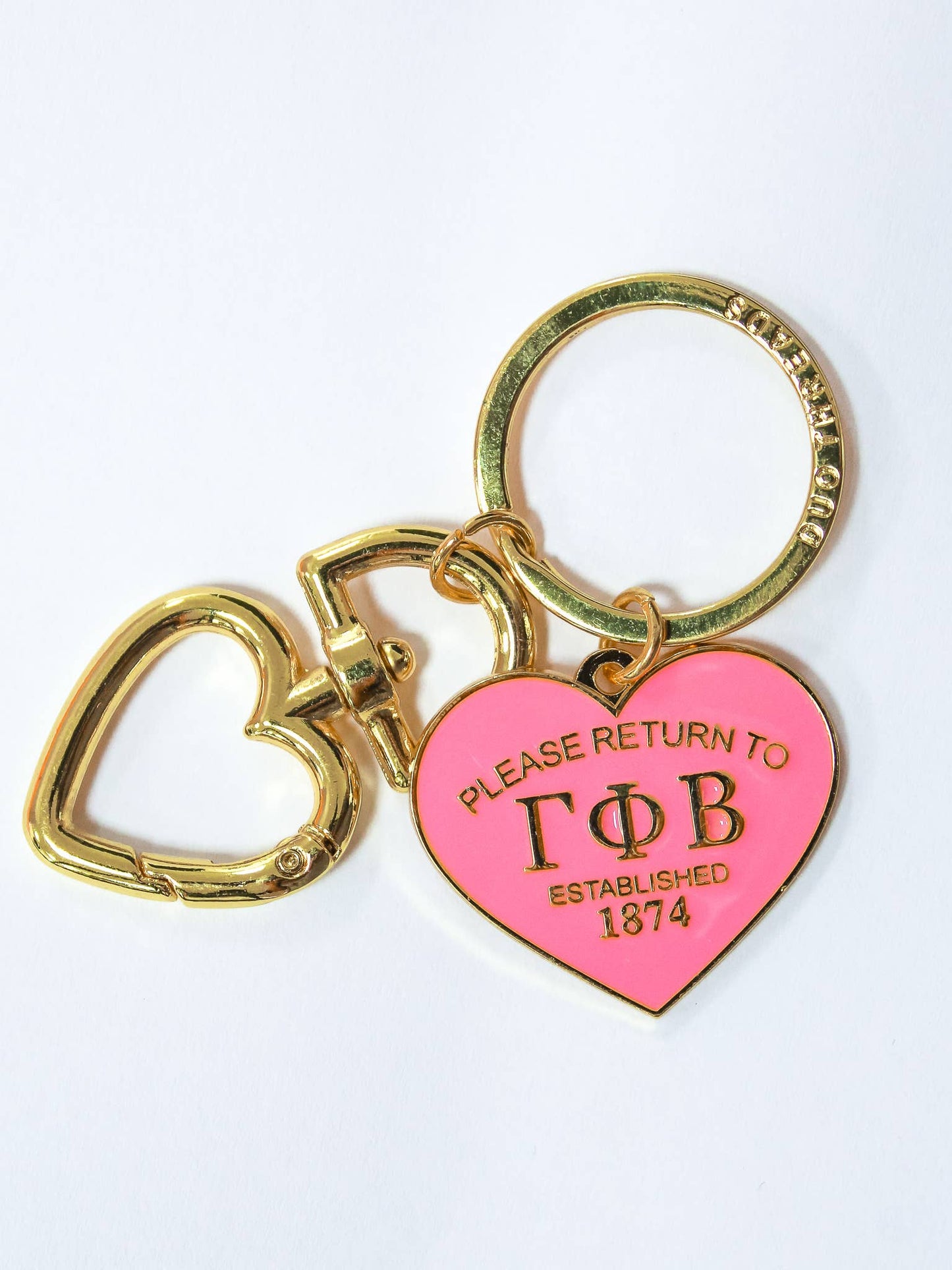 Please Return Sorority Key Ring