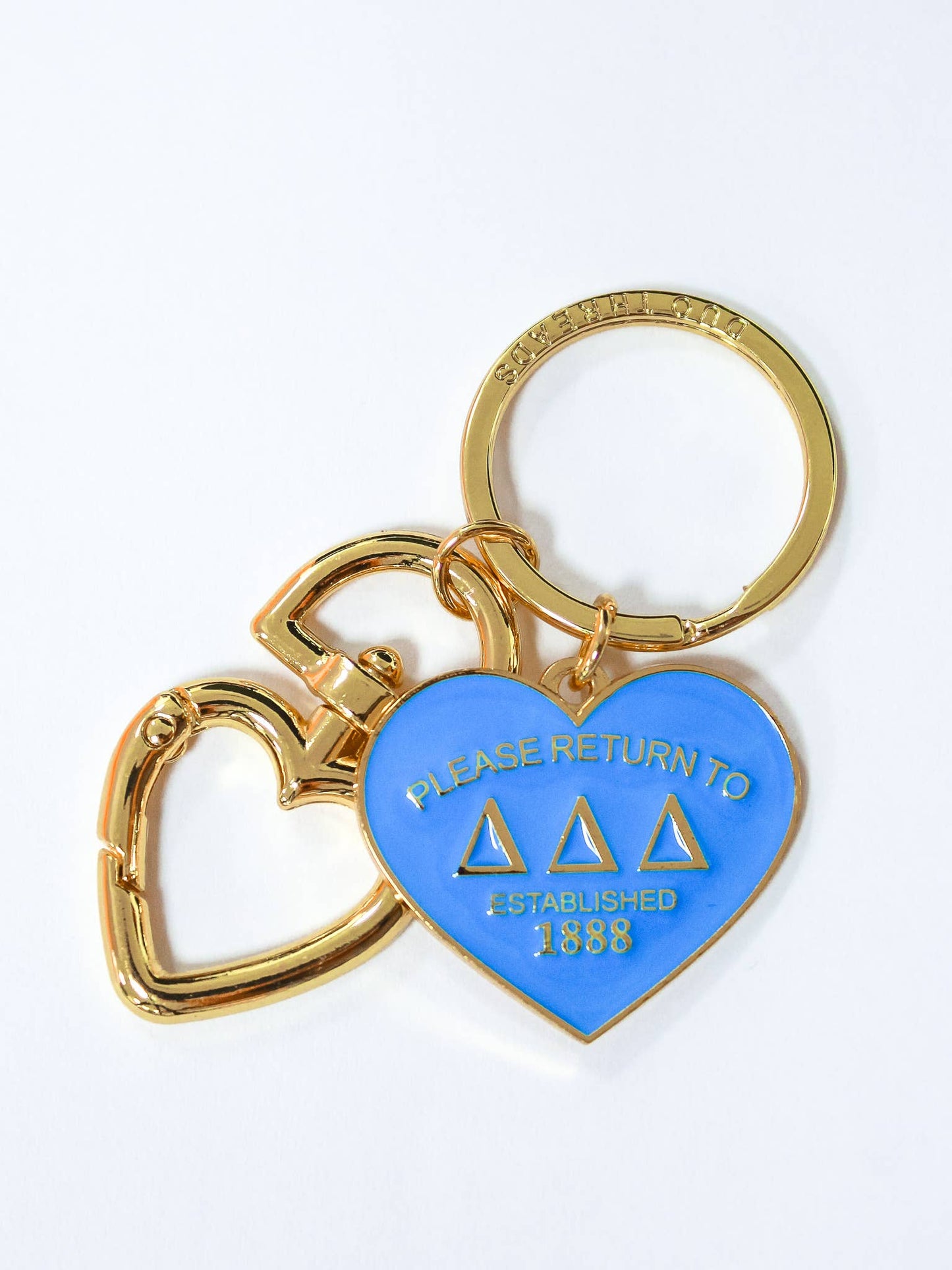 Please Return Sorority Key Ring