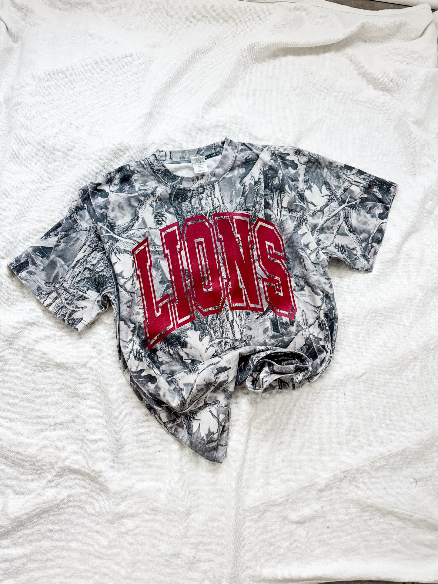 LIONS grey camo