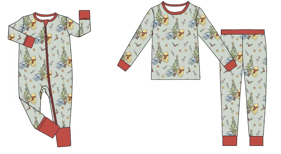 100 ACRE WOODS bamboo pajamas (PREORDER)