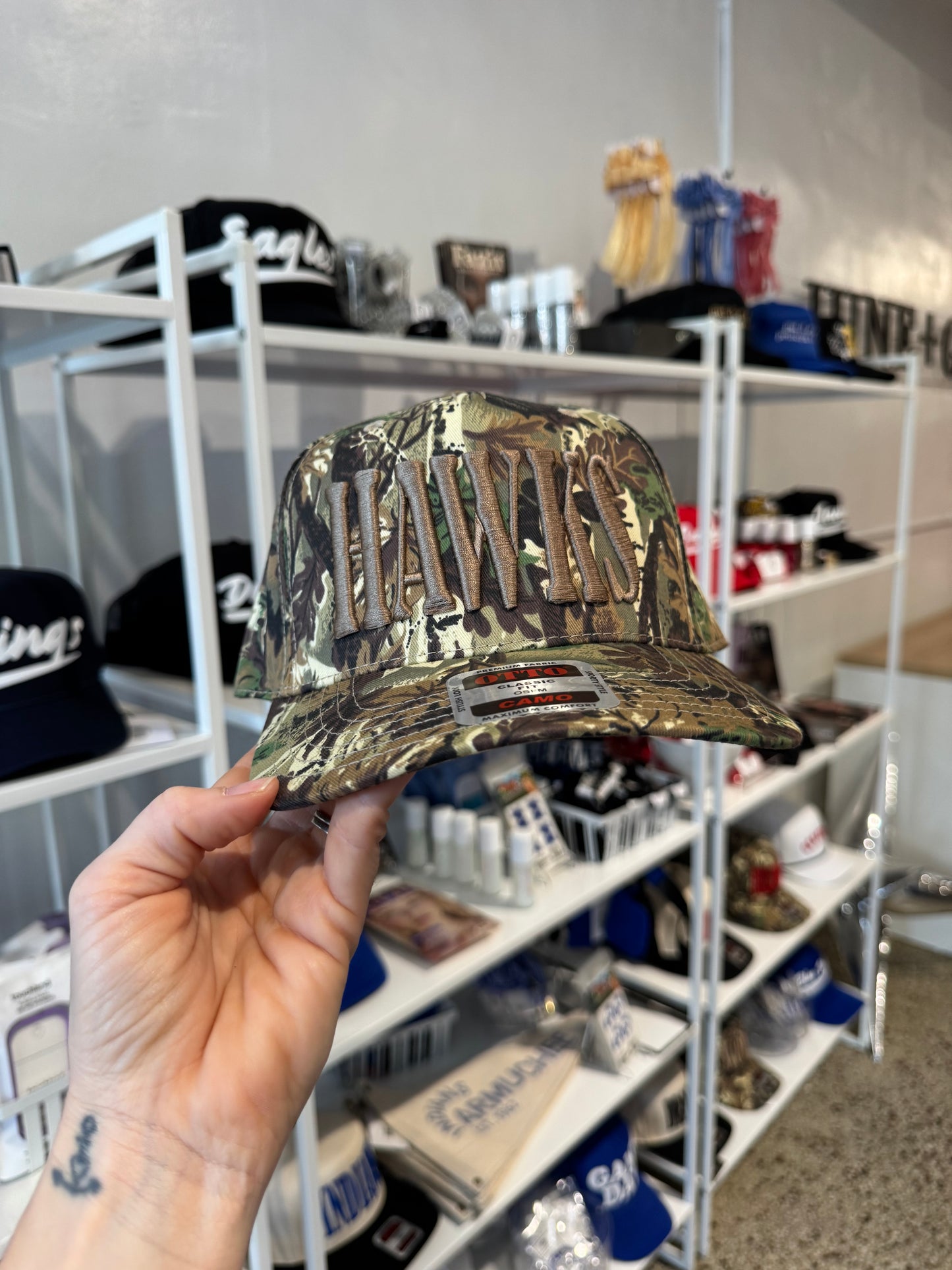 Hawks Camo Hat