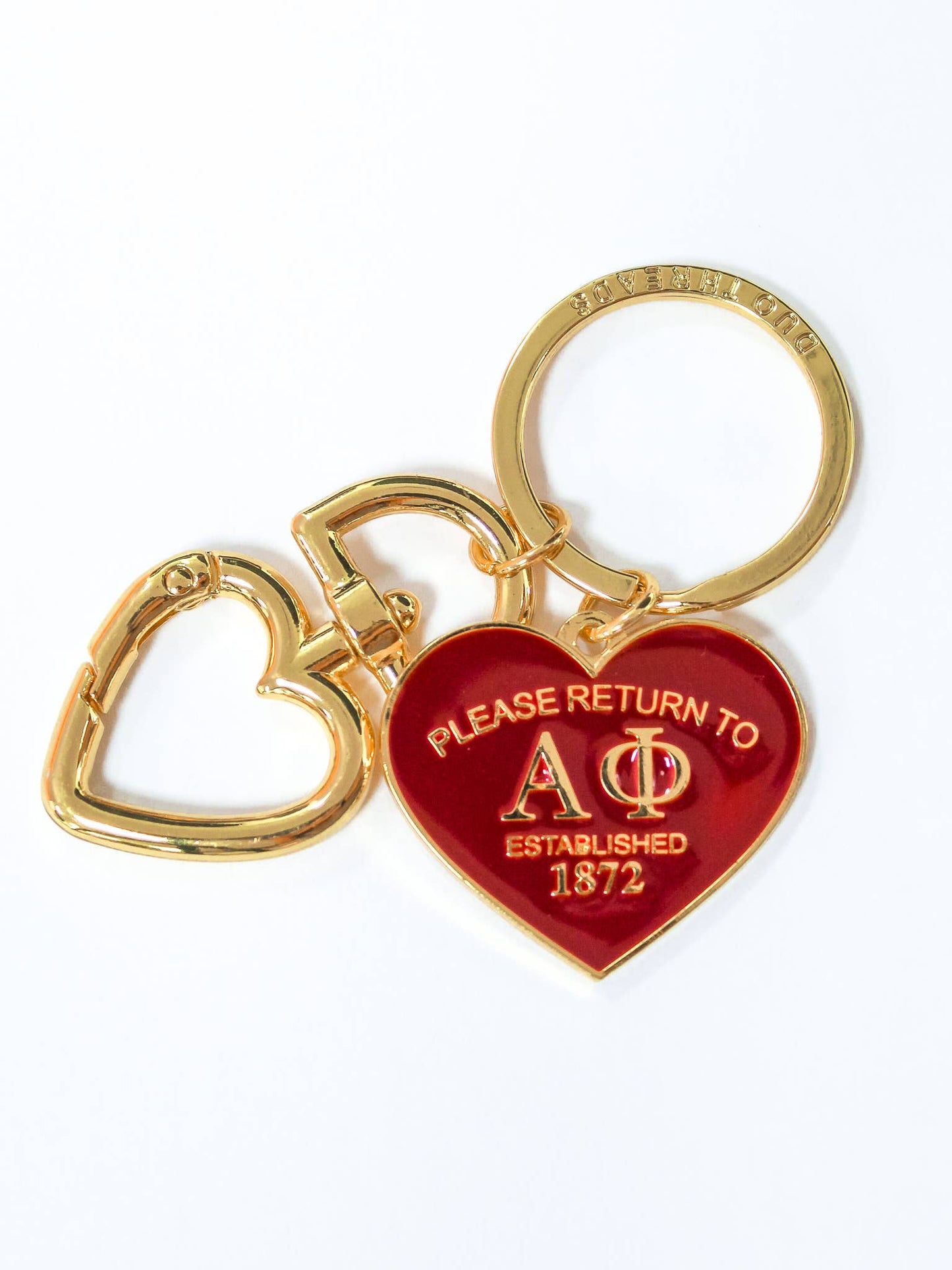 Please Return Sorority Key Ring