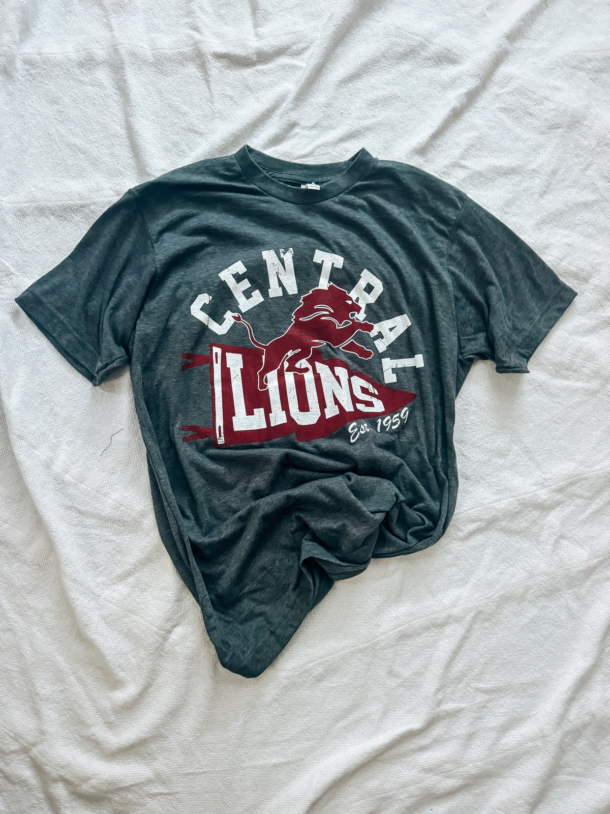 Central Lions Flag Tee