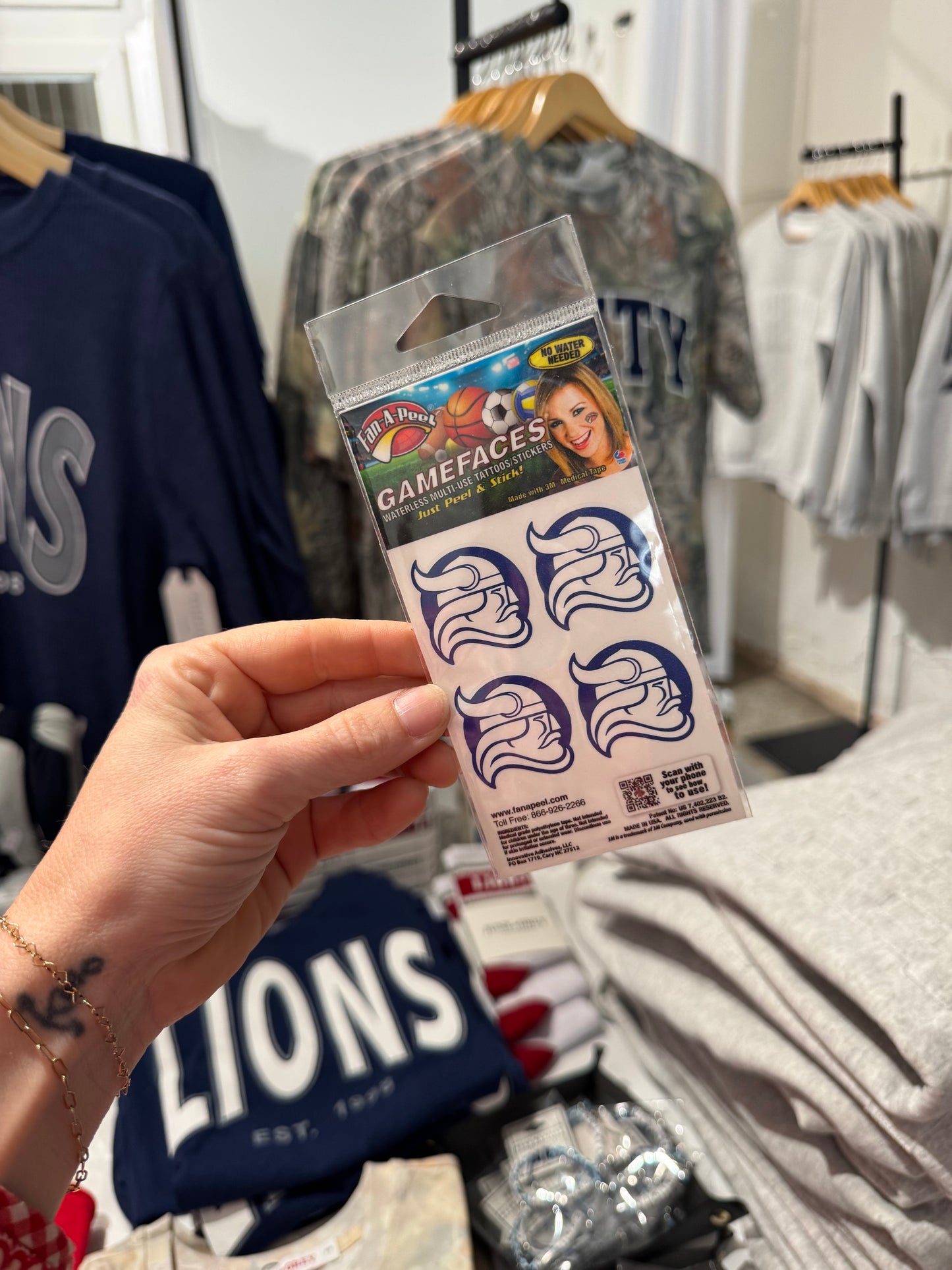 BERRY COLLEGE Face Stickers