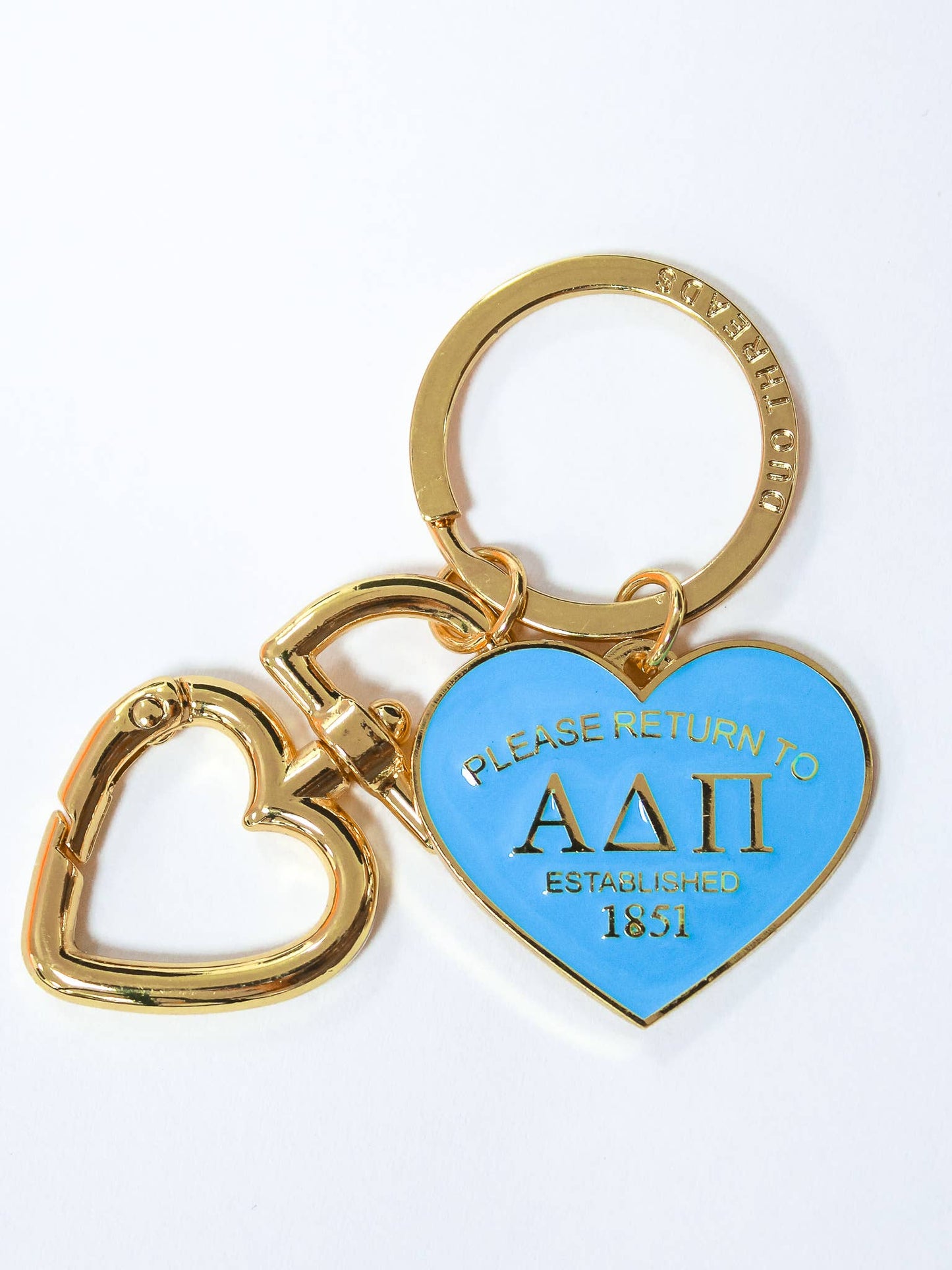 Please Return Sorority Key Ring