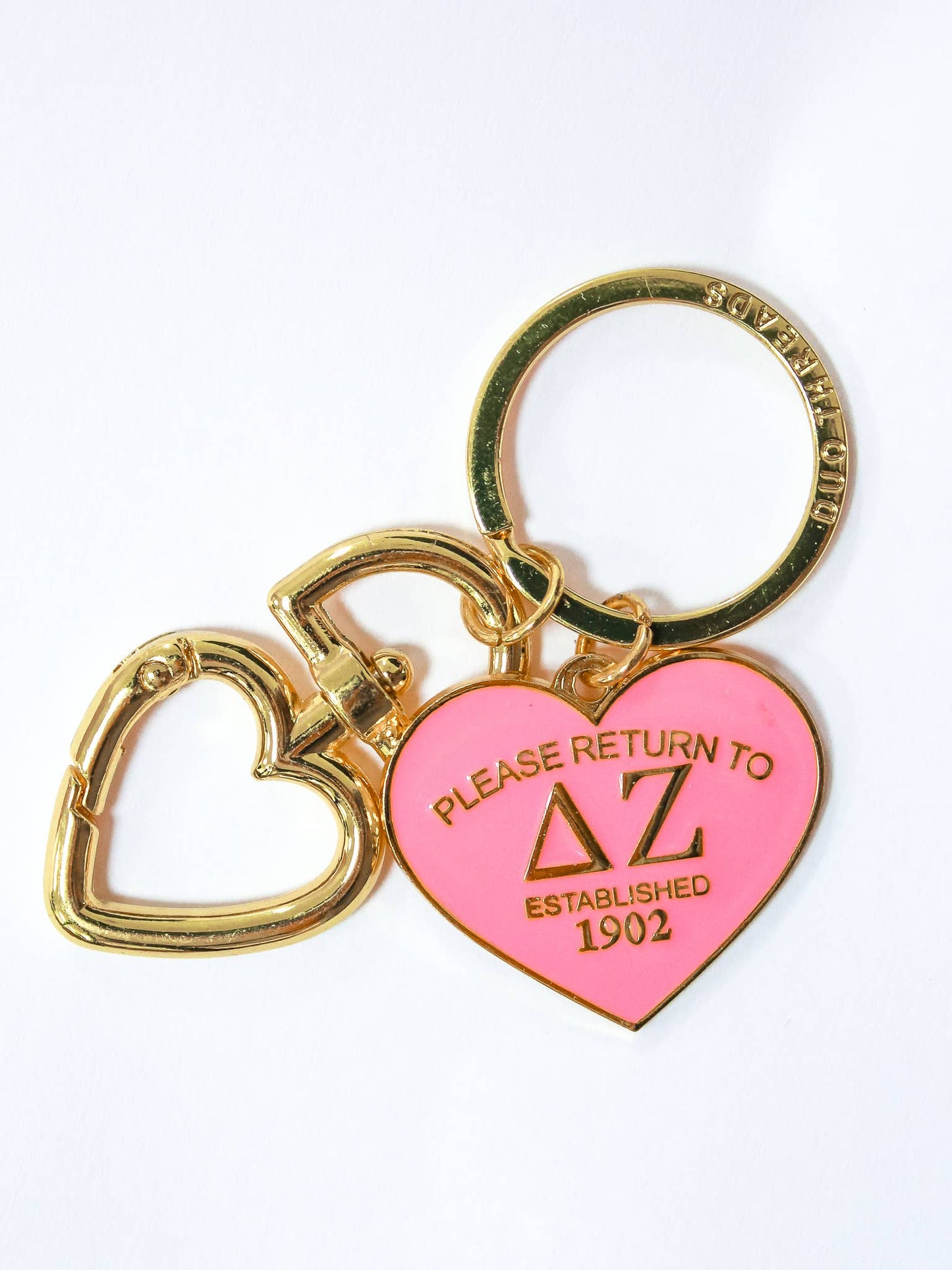 Please Return Sorority Key Ring