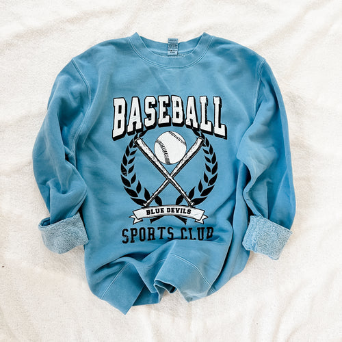 BLUE DEVILS baseball sweatshirt