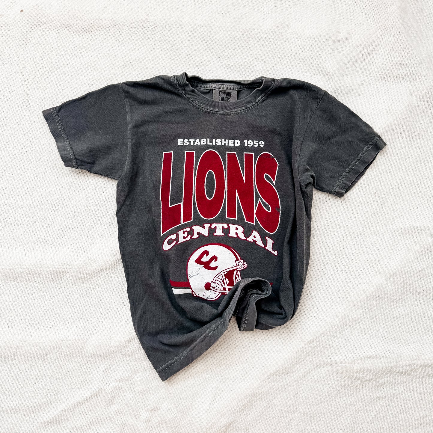 Central LIONS football tee