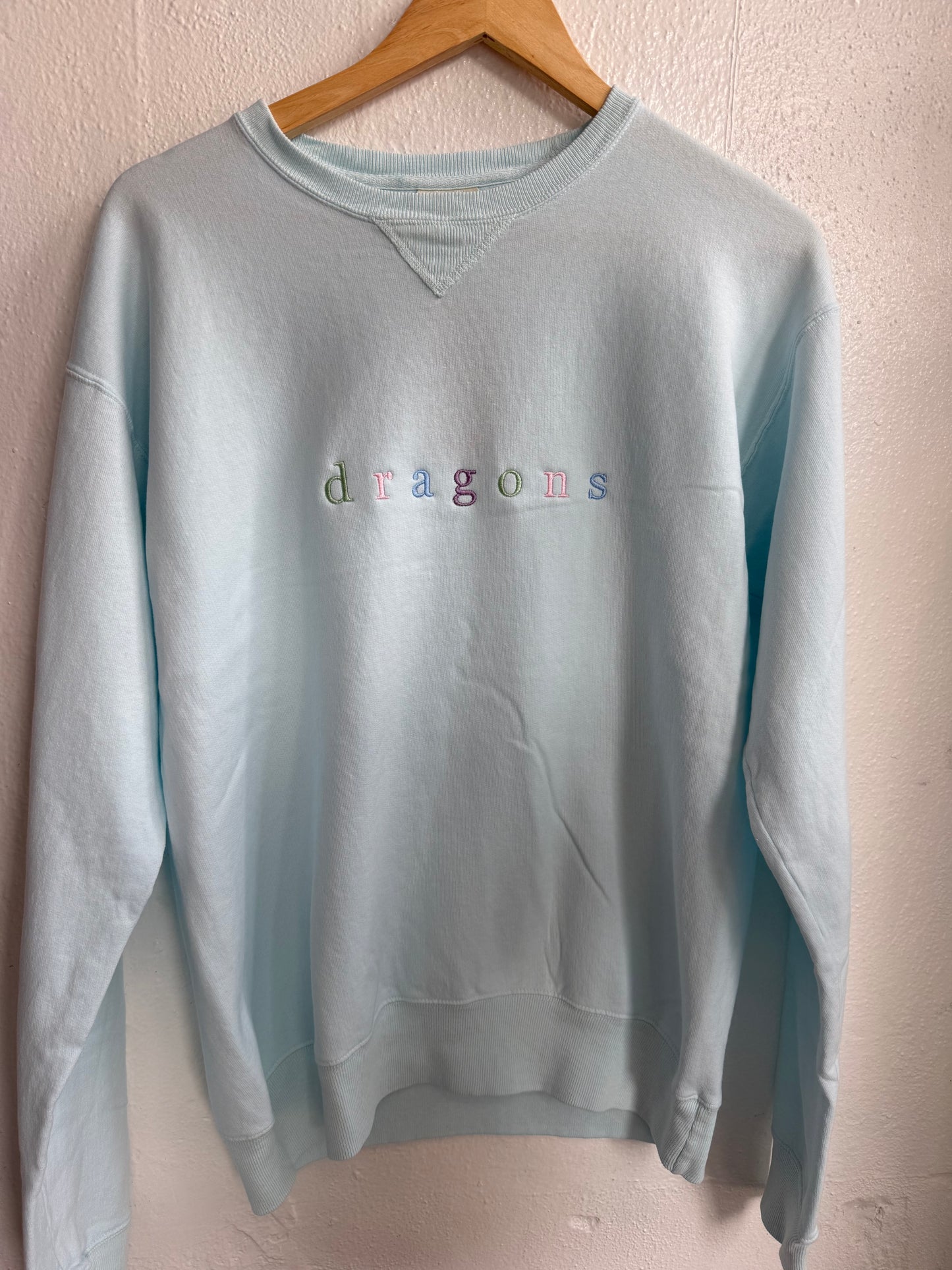DRAGONS Embroidered Sweatshirt
