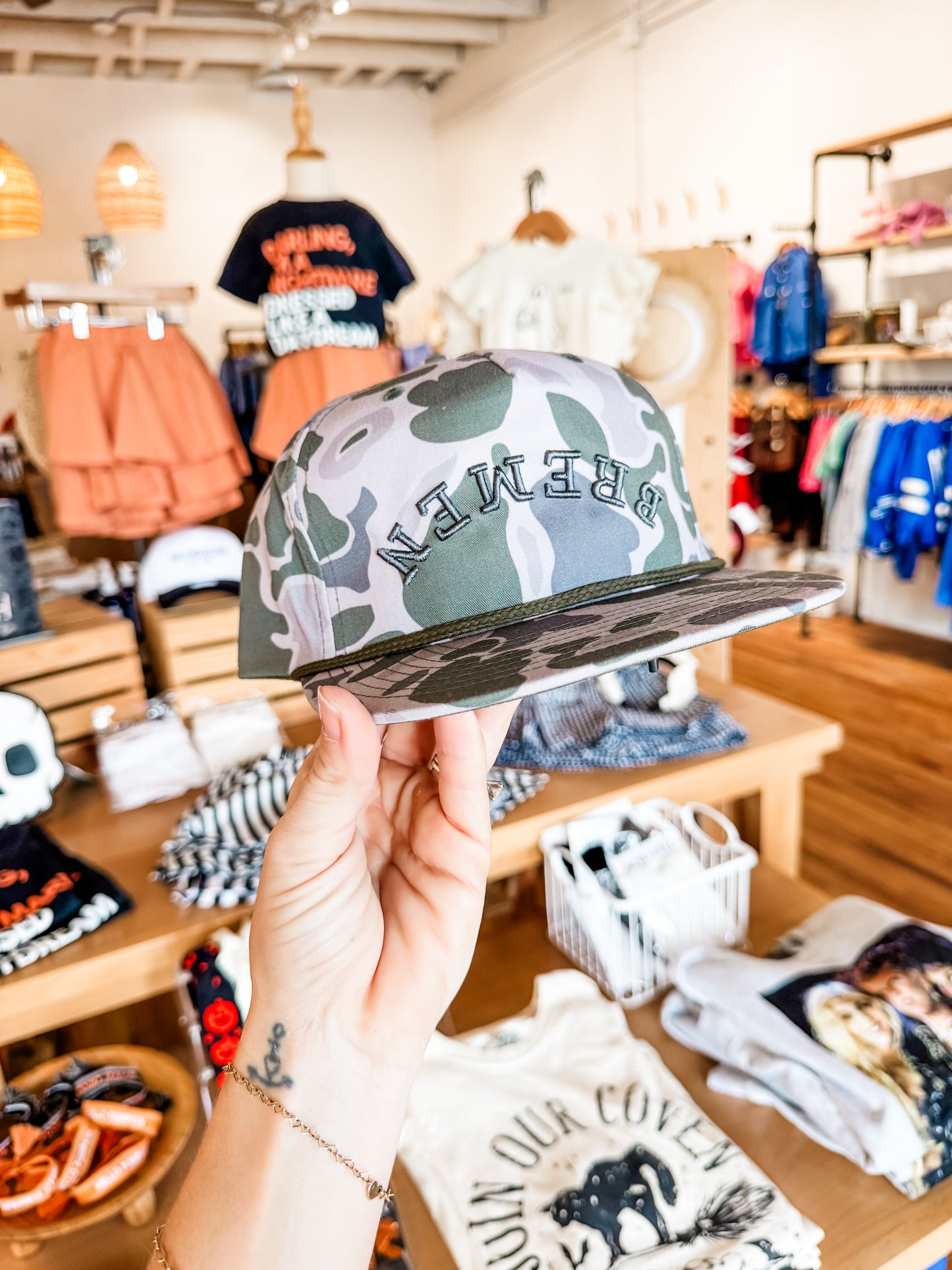 Bremen Green Camo Trucker Hat