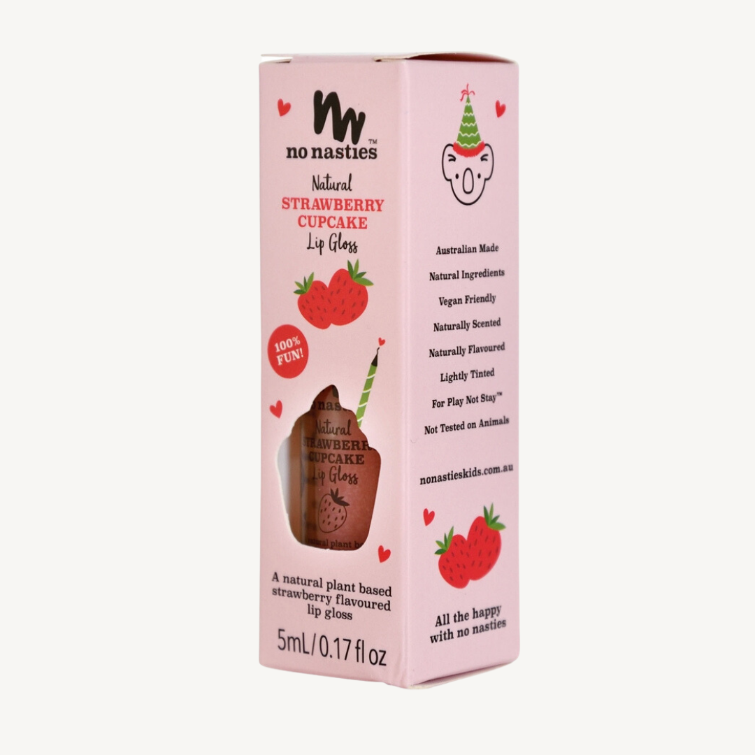 Natural Kids Lip Gloss Wands