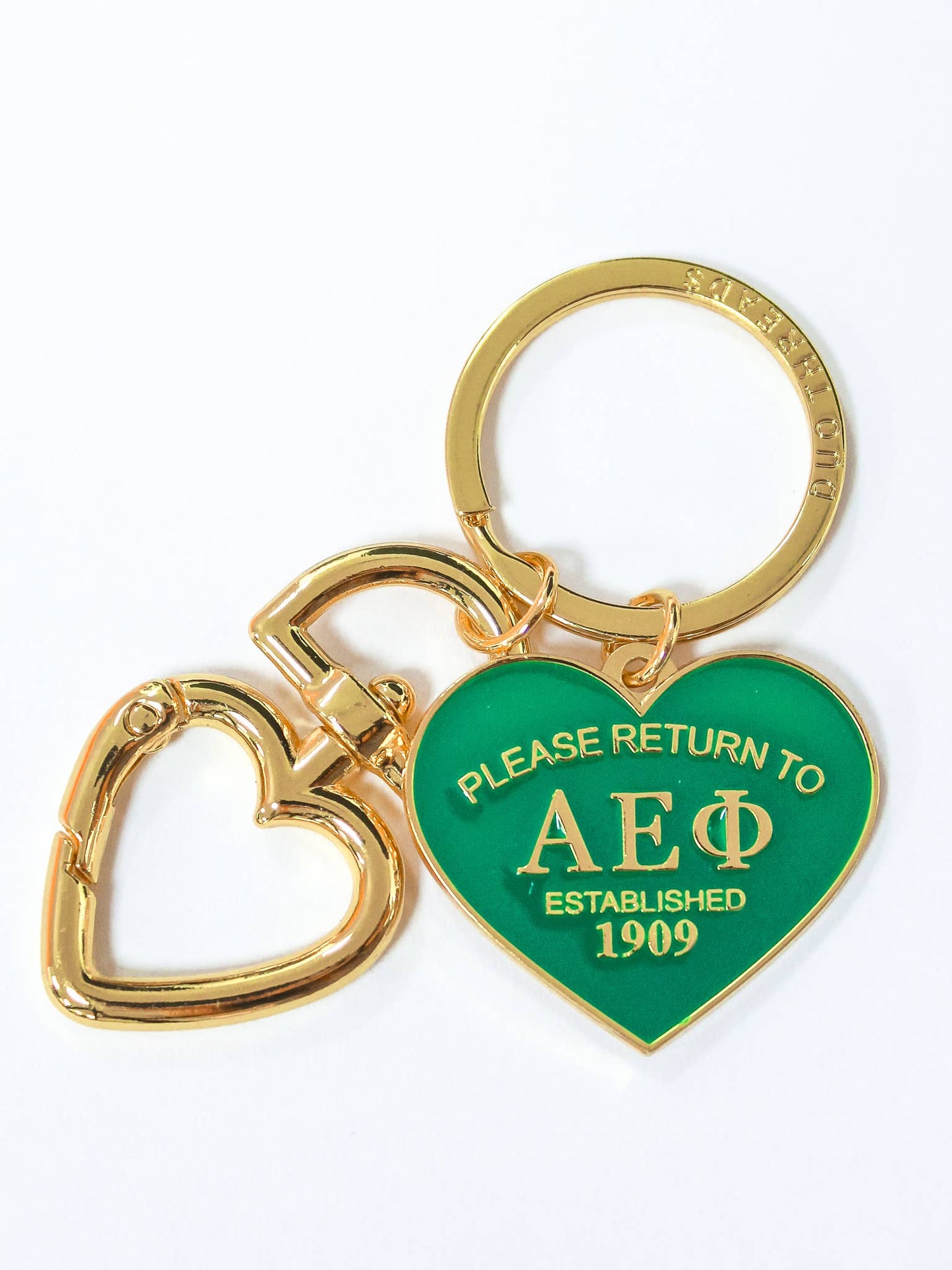 Please Return Sorority Key Ring