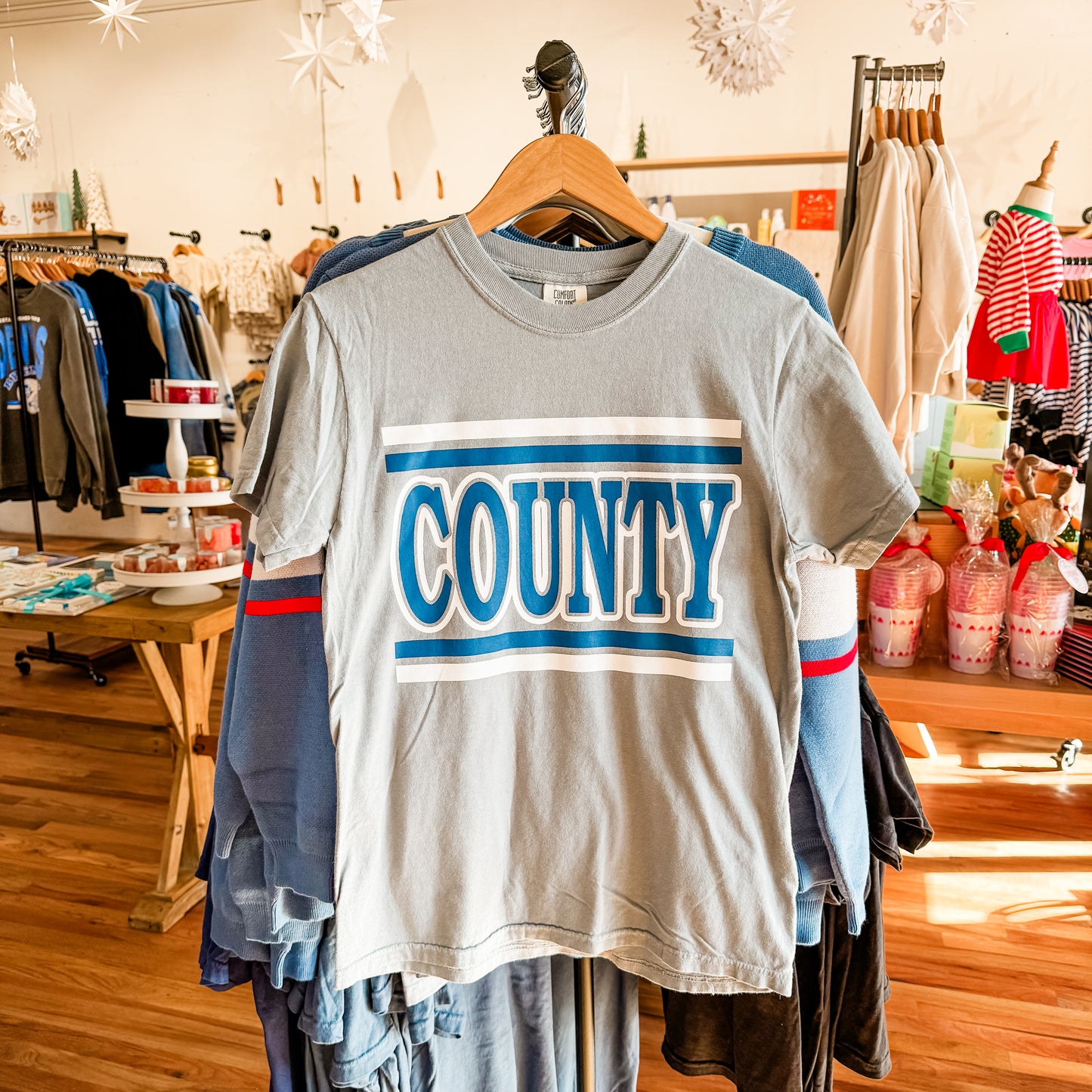 COUNTY block tee