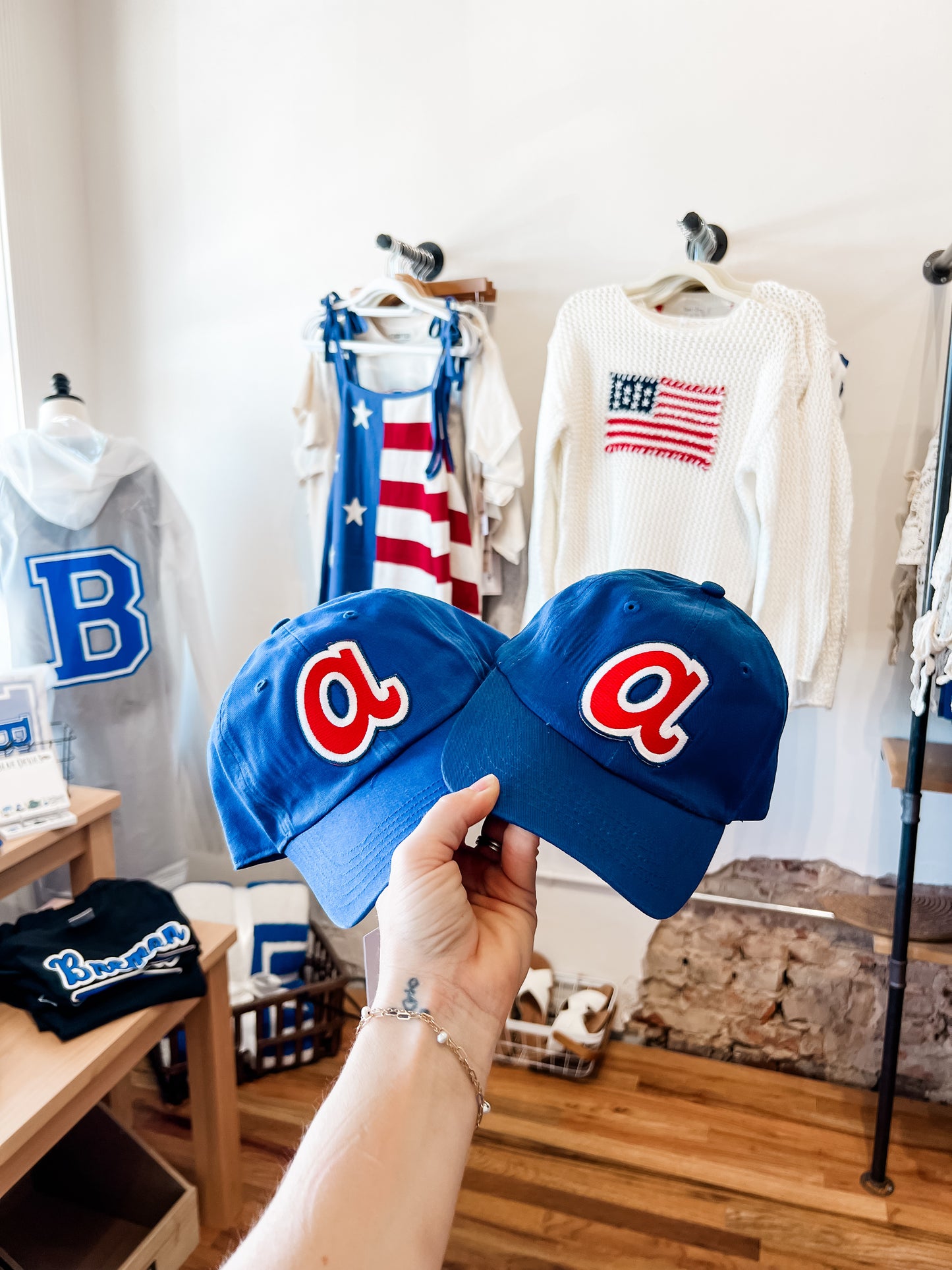 a baseball hat