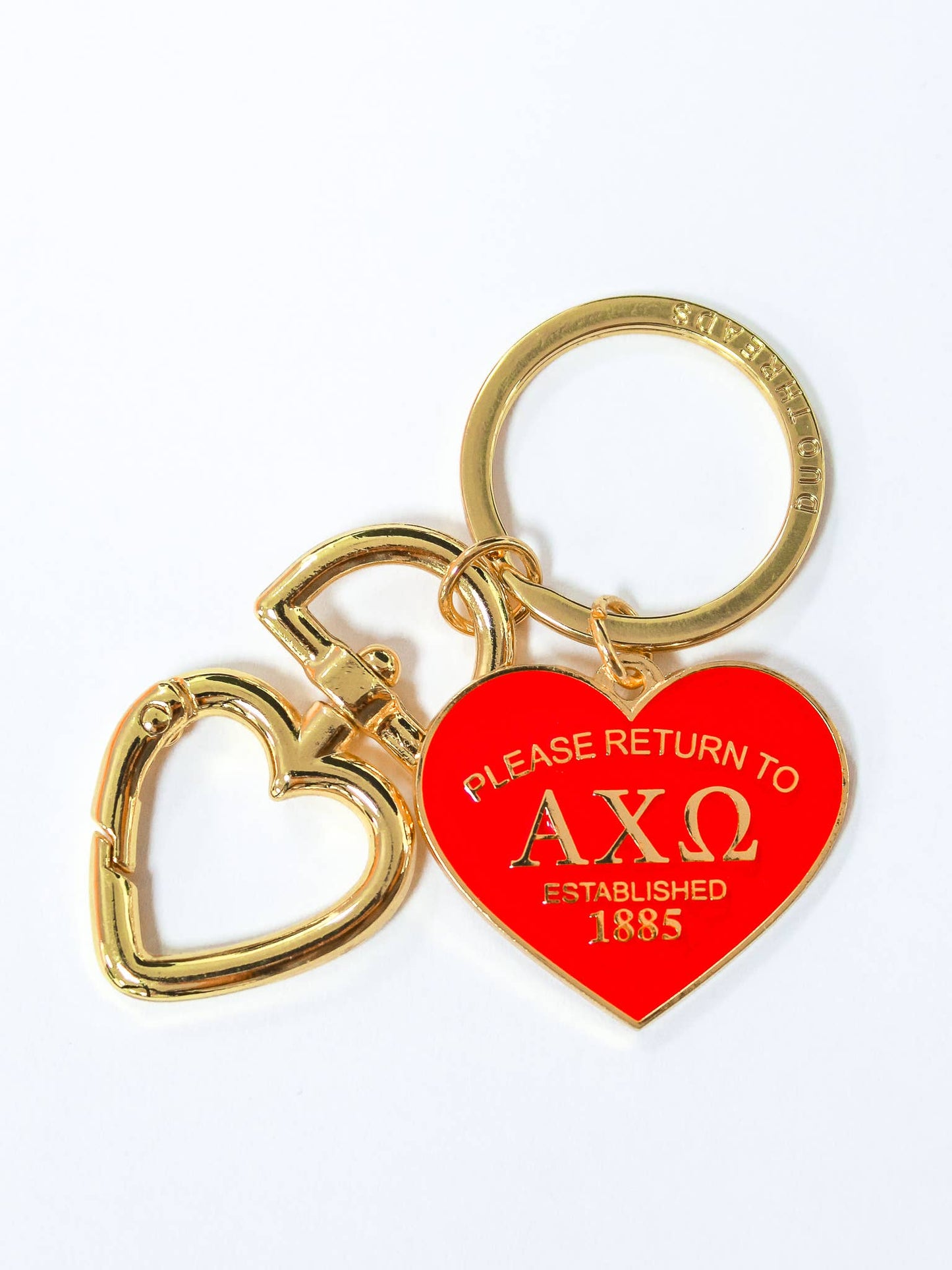 Please Return Sorority Key Ring