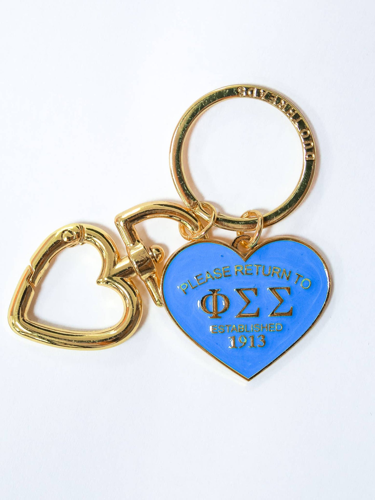 Please Return Sorority Key Ring