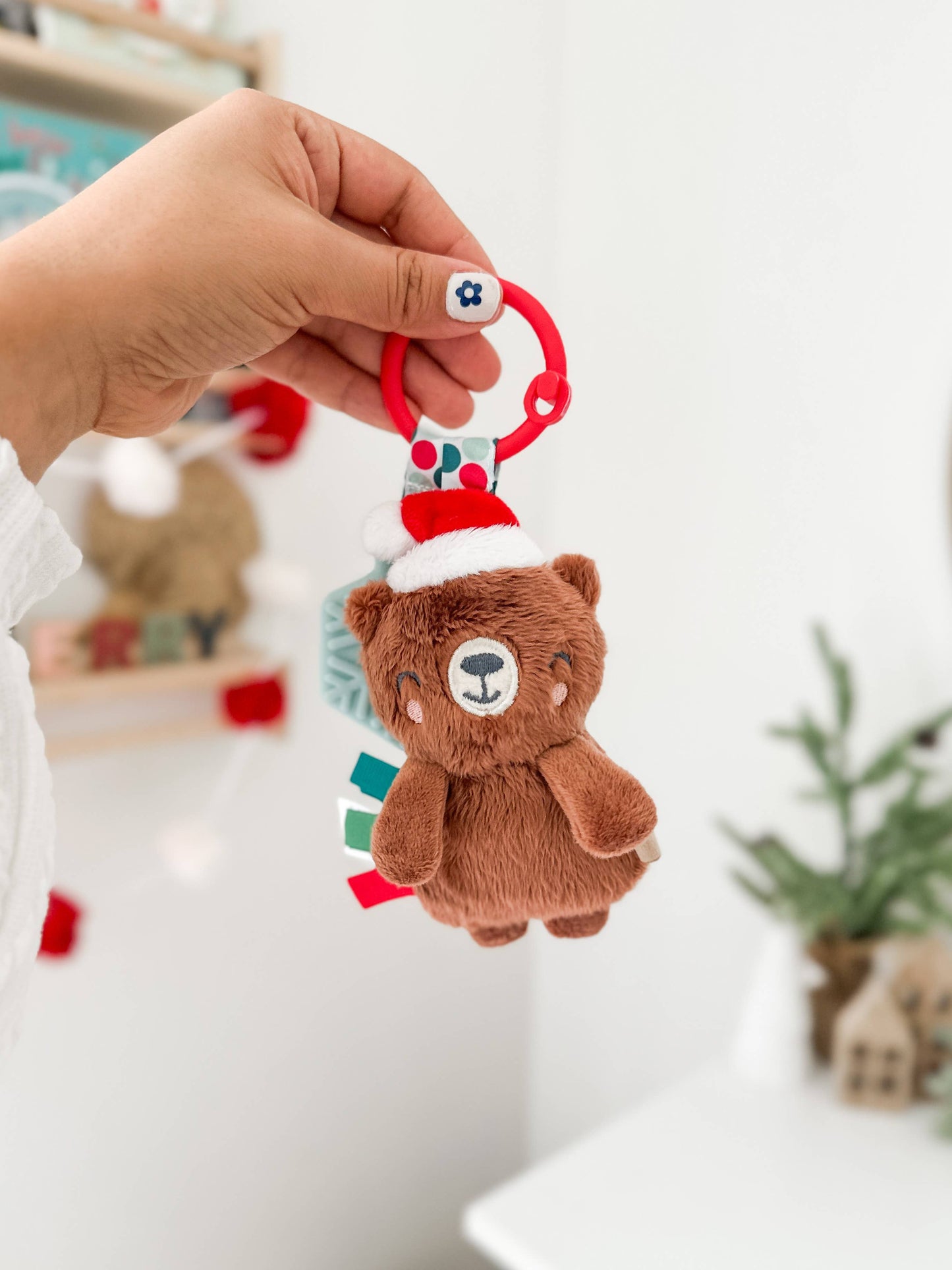 Holiday Itzy Pal™ Plush + Teether: Penguin