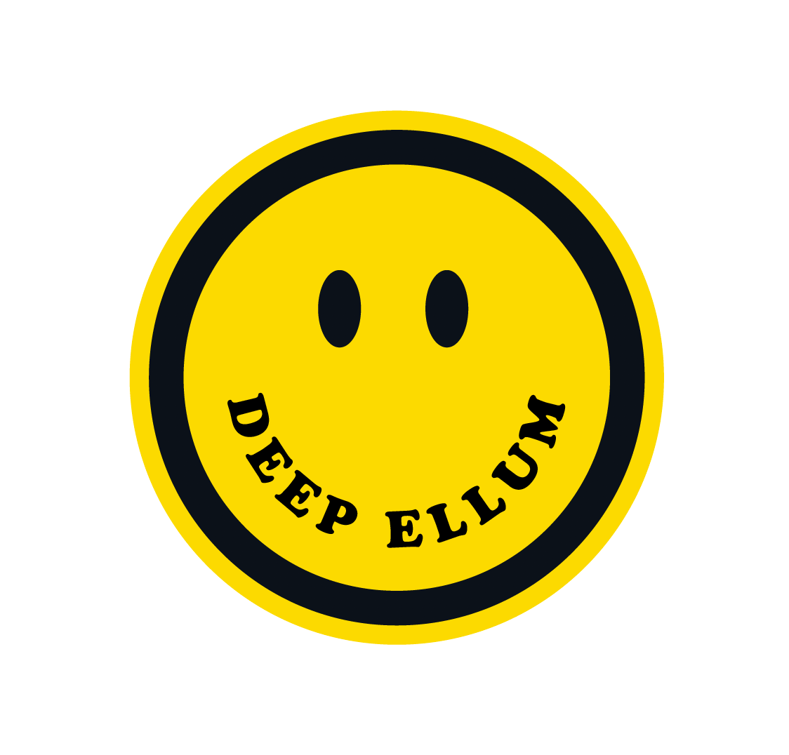 CUSTOM Smiley text sticker
