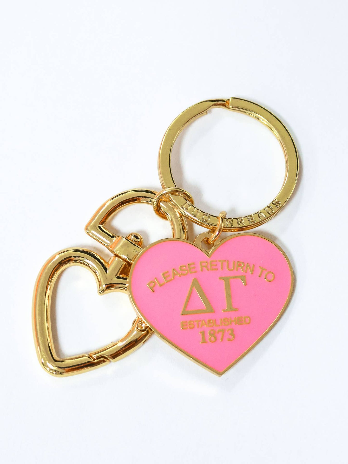 Please Return Sorority Key Ring