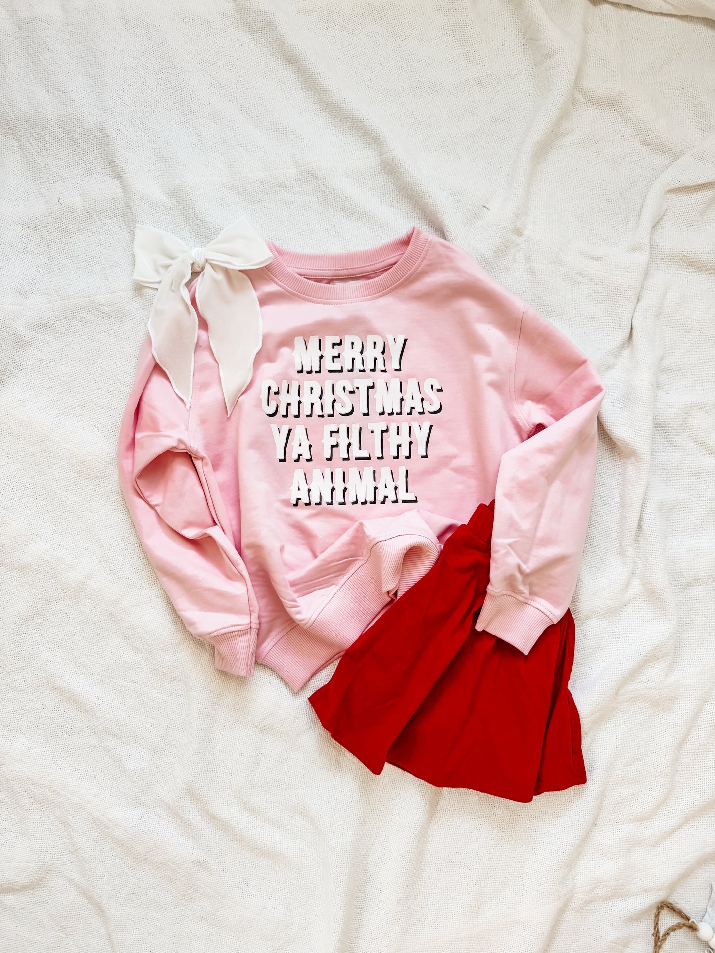 FILTHY ANIMAL sweatshirt (pink)