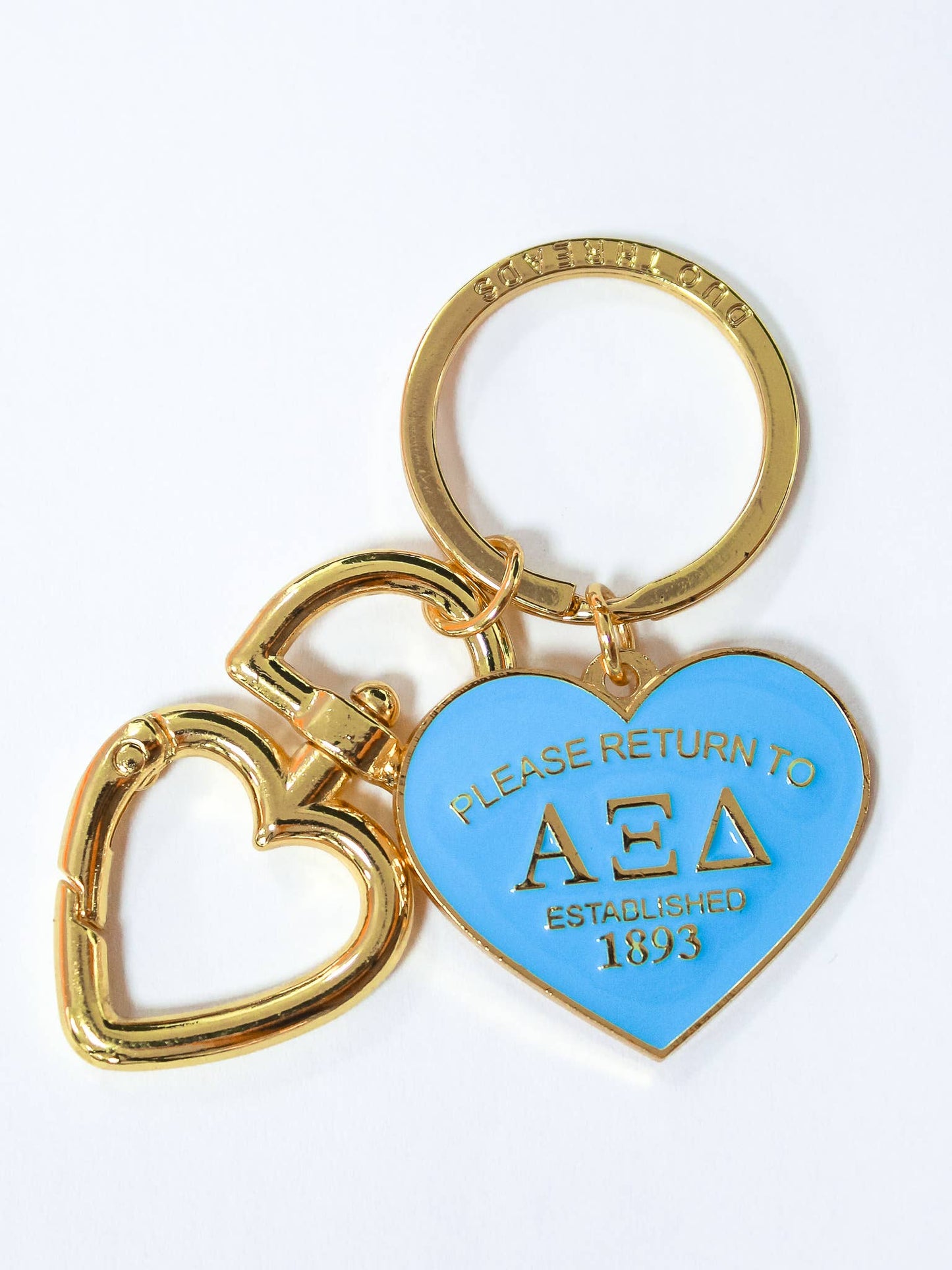 Please Return Sorority Key Ring