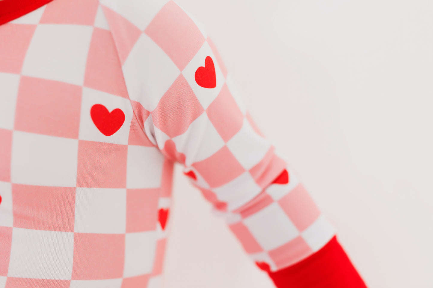 CHECKERED LOVE Pajamas one piece