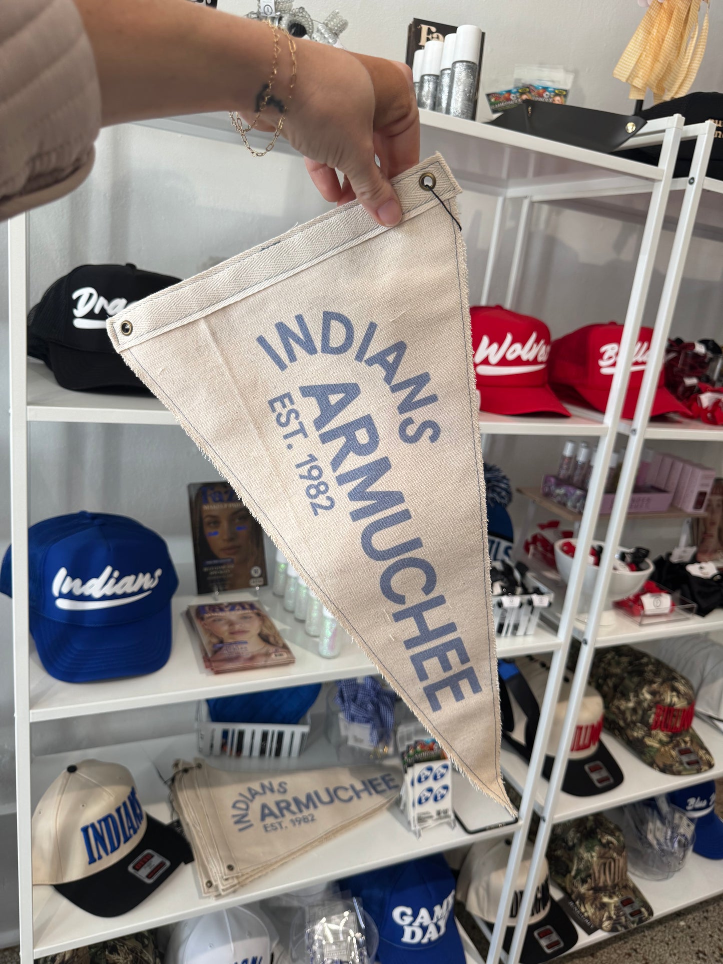 ARMUCHEE INDIANS PENNANT