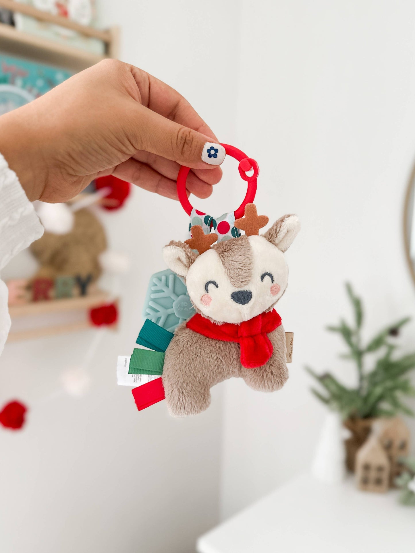 Holiday Itzy Pal™ Plush + Teether: Penguin