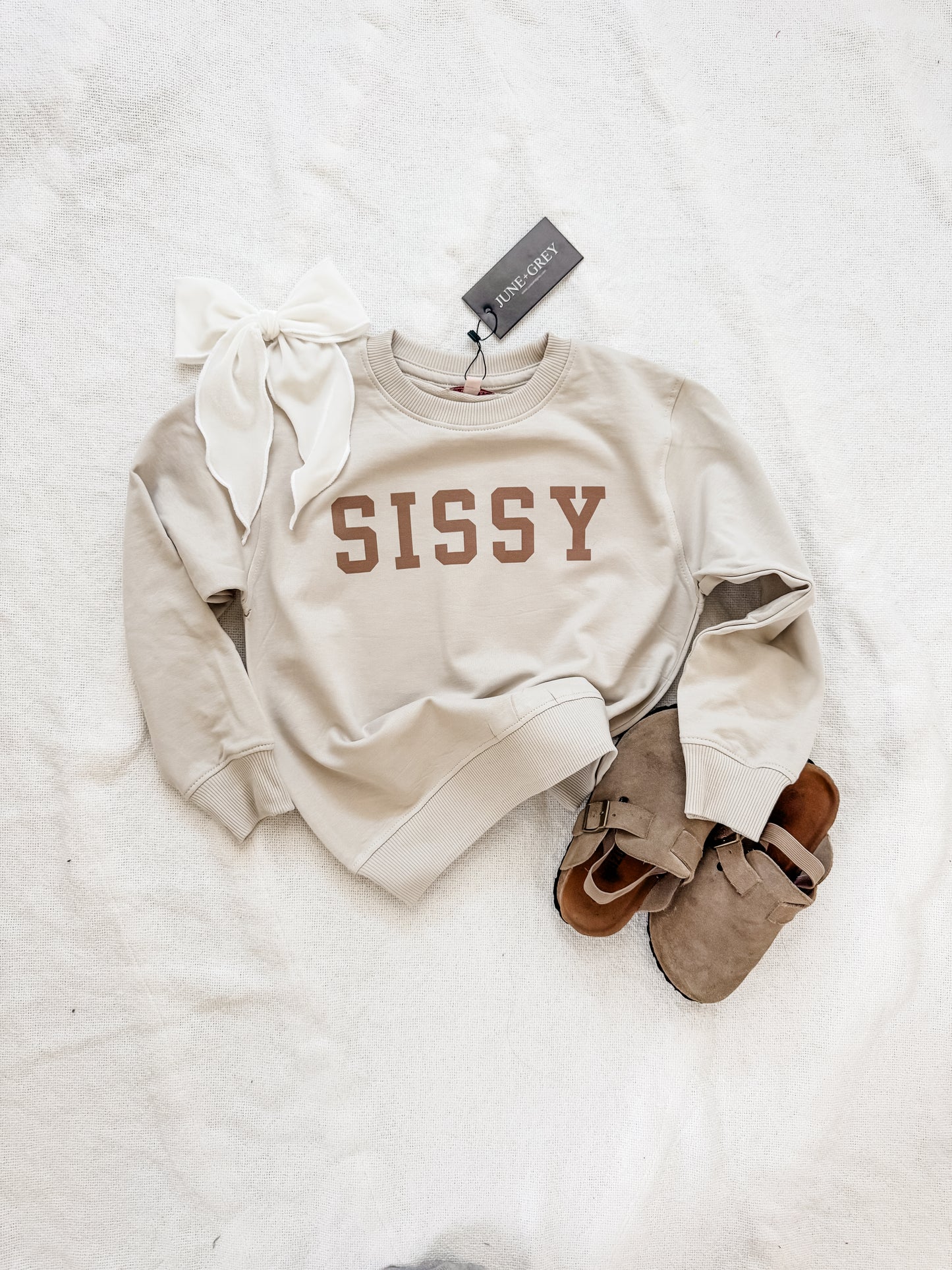 SISSY cream sweatshirt