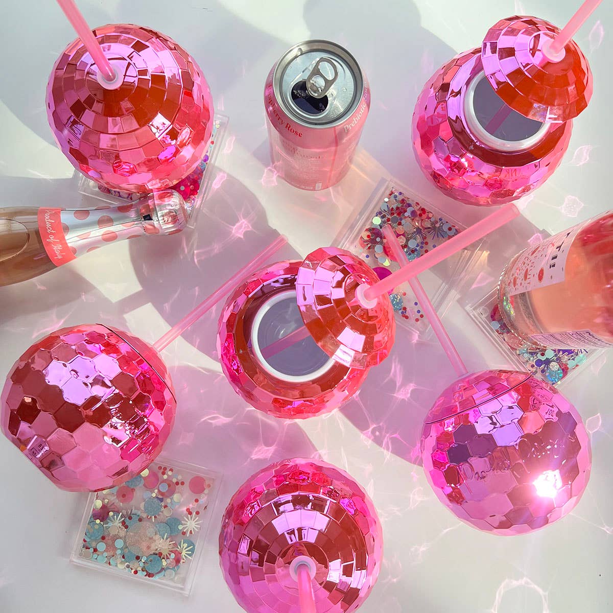 Packed Party Disco Drink - Hot Pink
